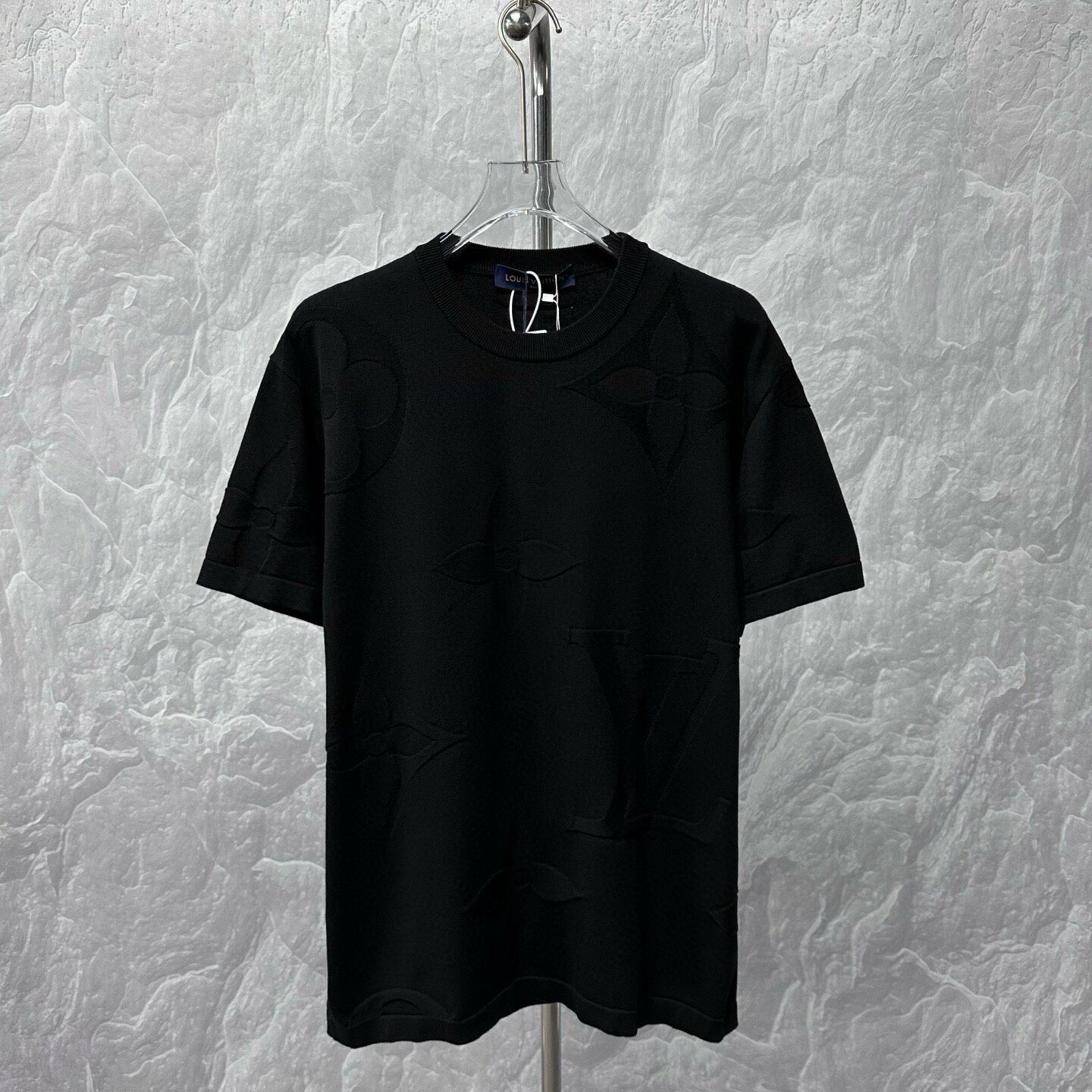 Louis Vuitton SS25 Monogram Knit Tee — front