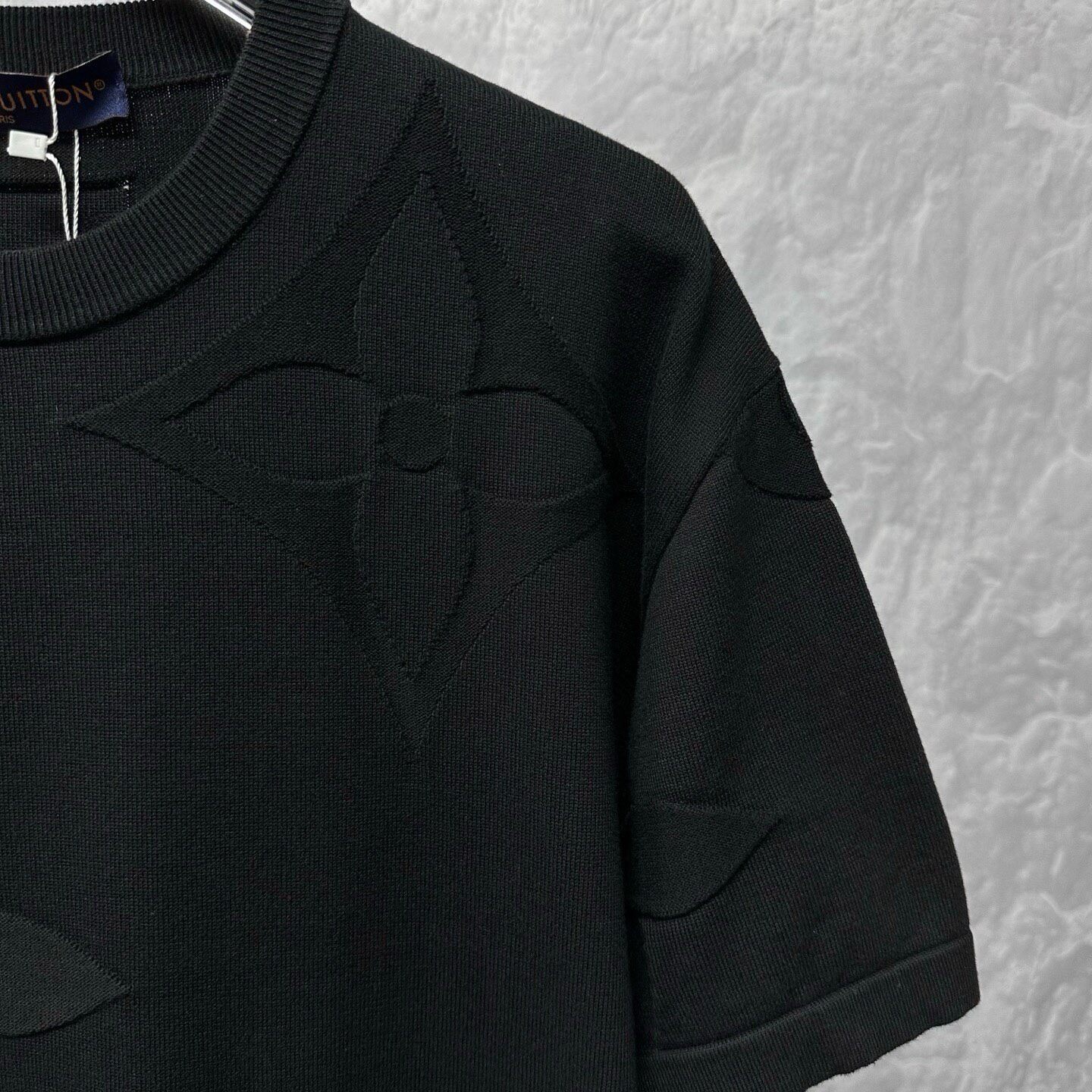 Louis Vuitton SS25 Monogram Knit Tee — back