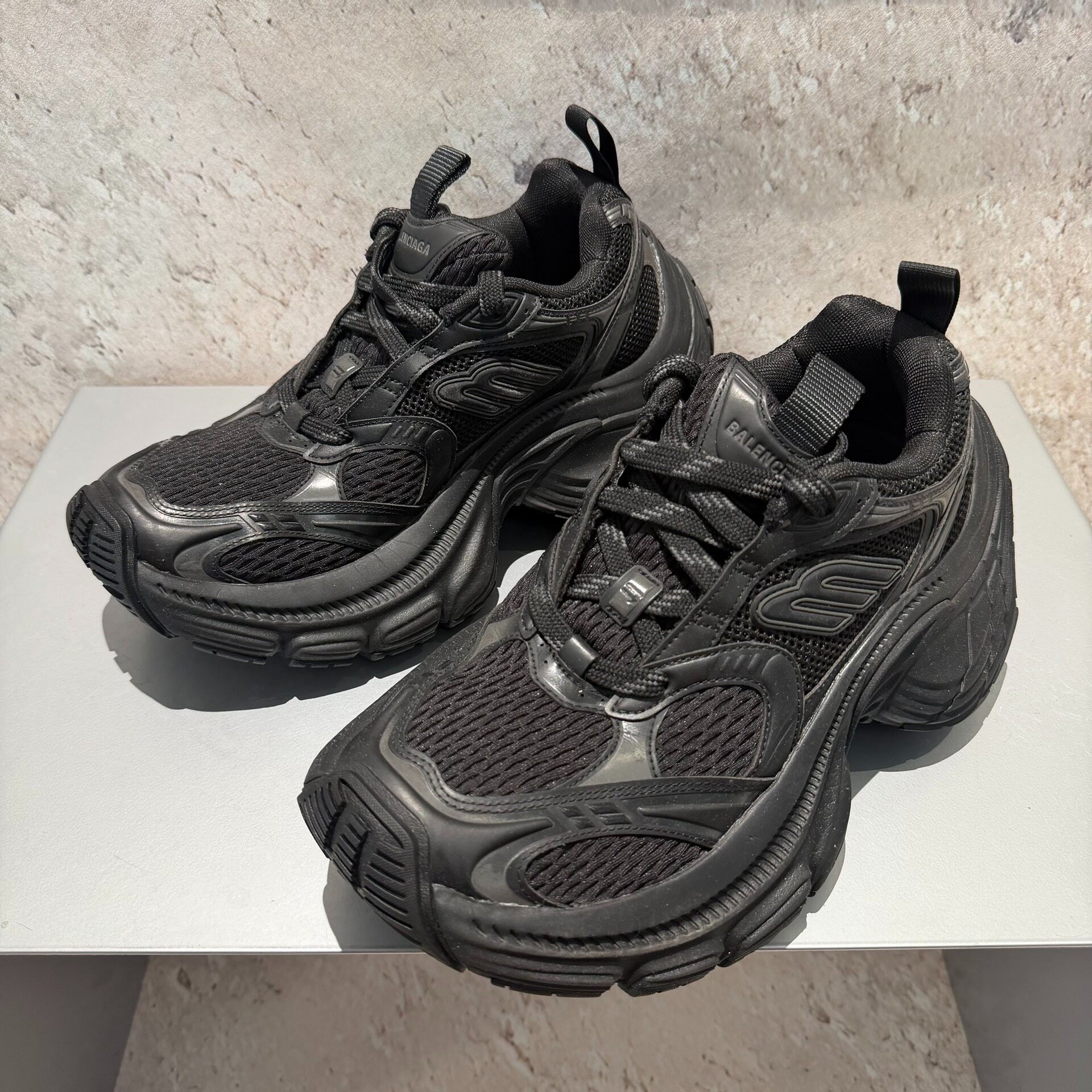 Balenciaga 10XL Black Dad Sneakers