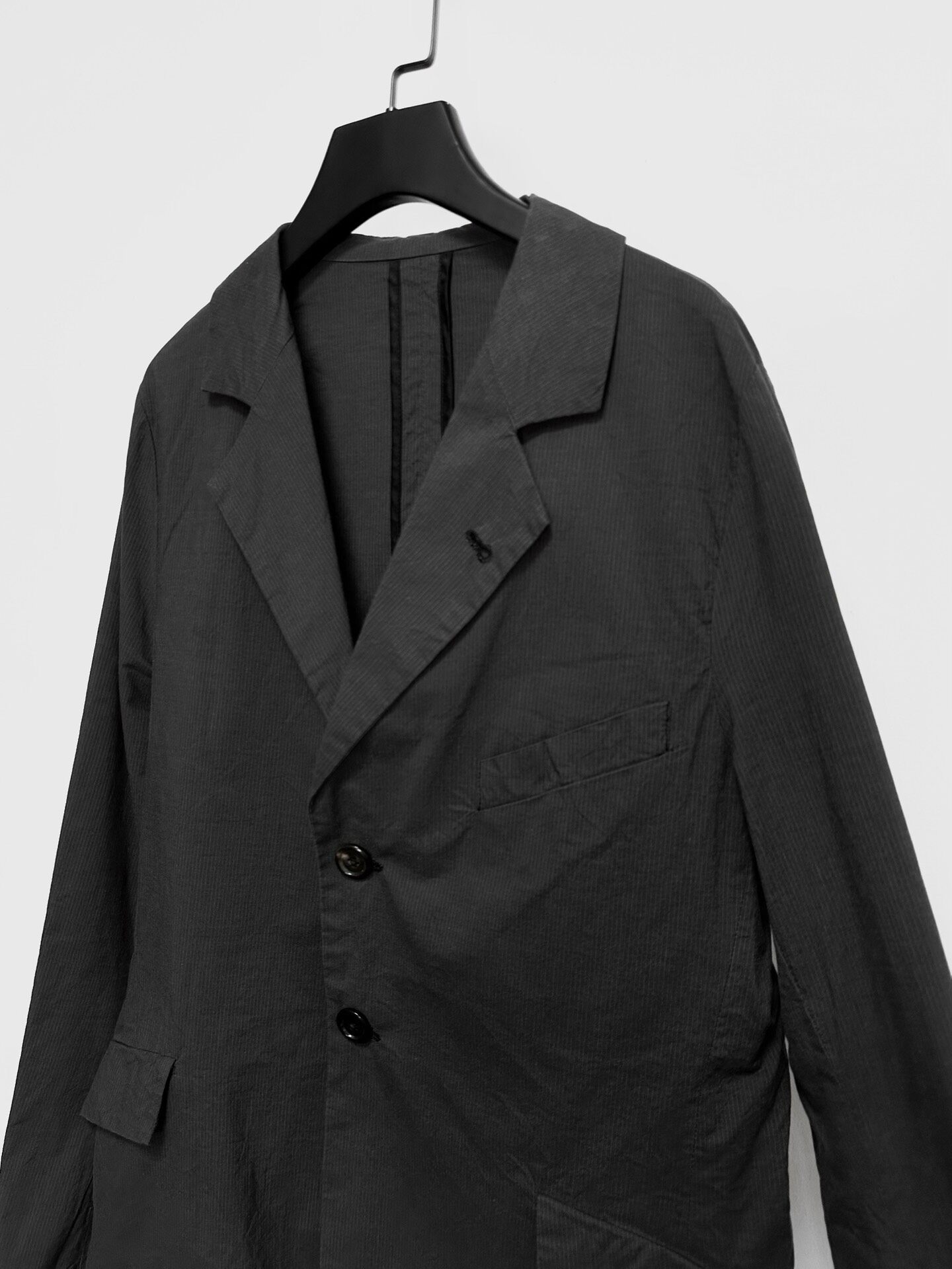 Geoffrey B.Small Limited Paper Cotton Blazer — label