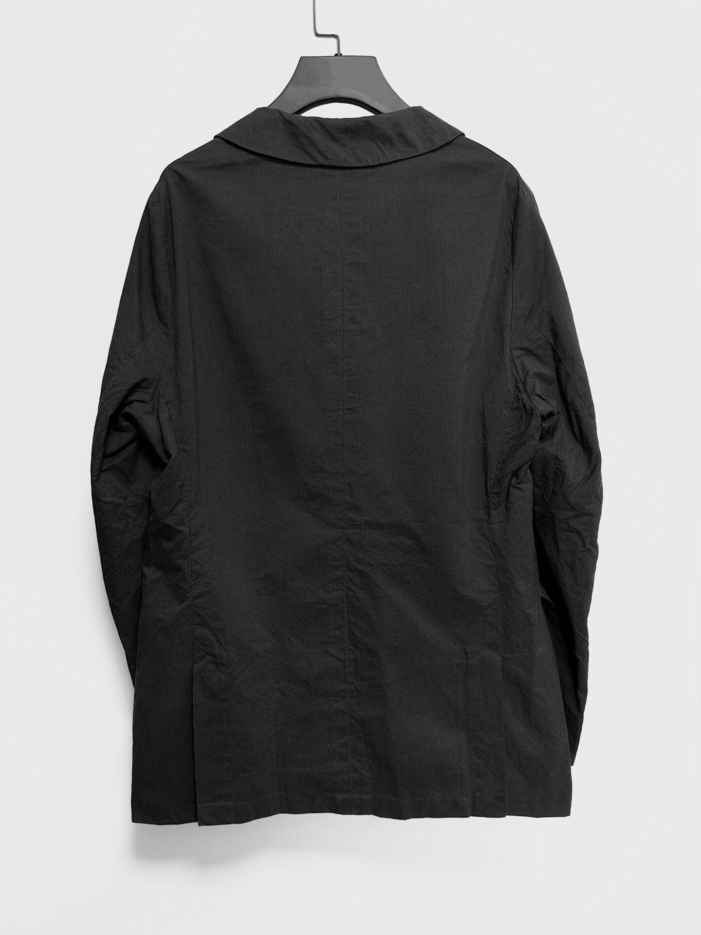 Geoffrey B.Small Limited Paper Cotton Blazer — detail