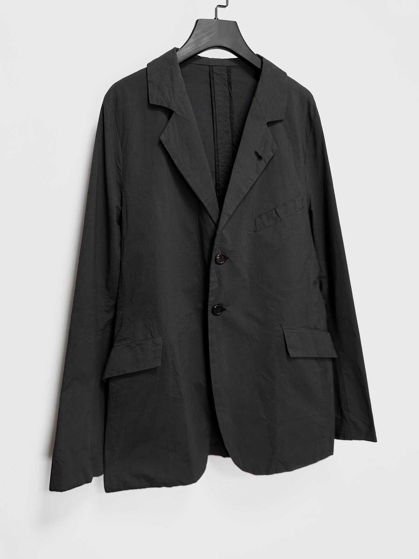 Geoffrey B.Small Limited Paper Cotton Blazer — back