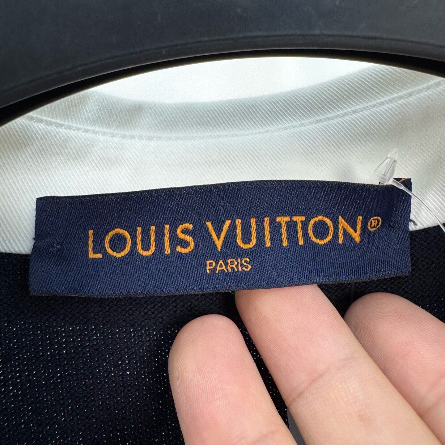 Louis Vuitton 25FW Pharrell Knit Polo — label