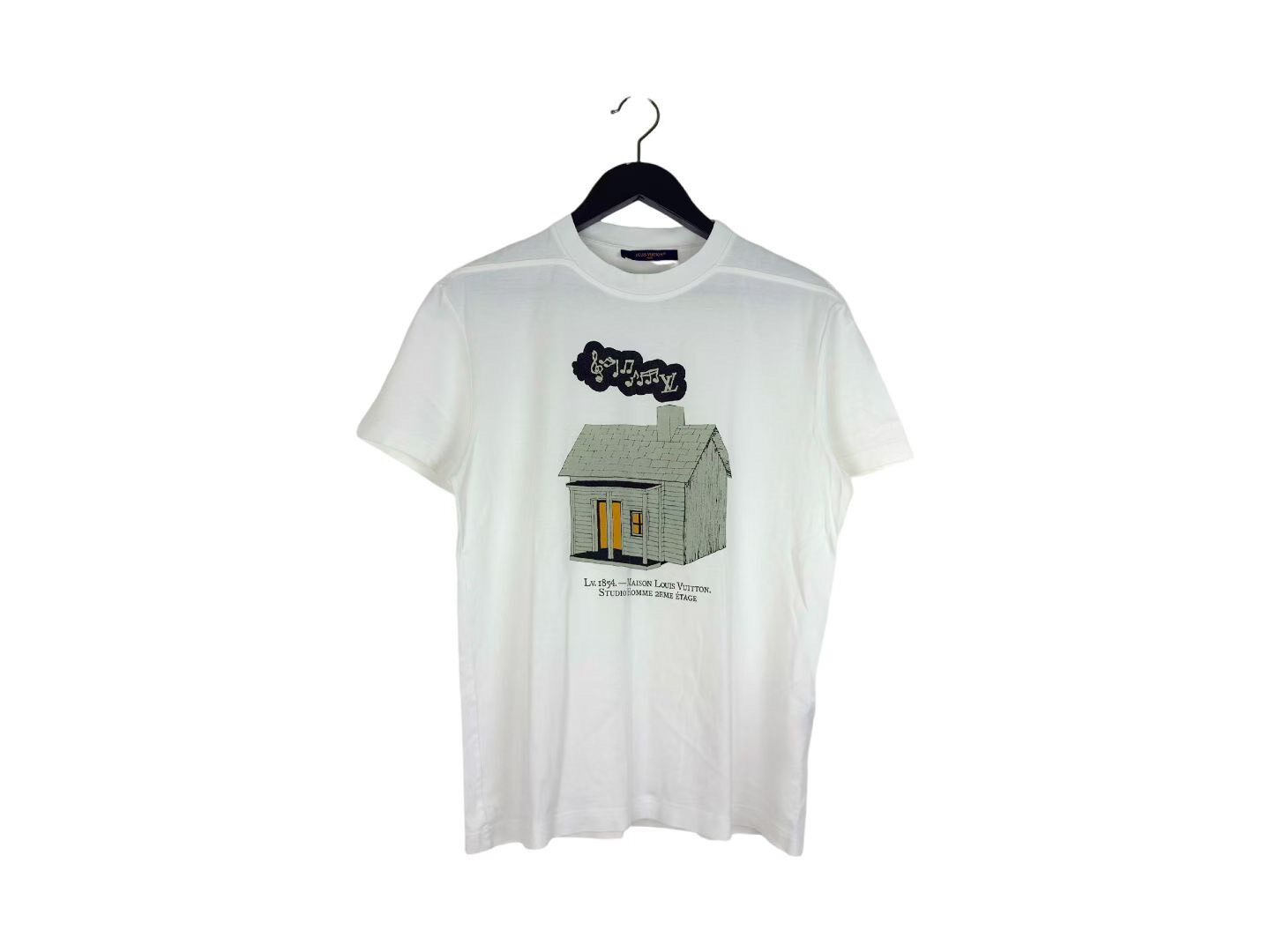 Louis Vuitton White House Print Short Tee