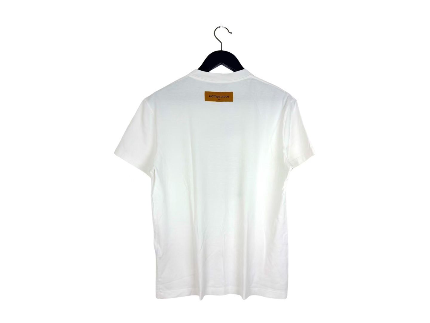 Louis Vuitton White House Print Short Tee — detail
