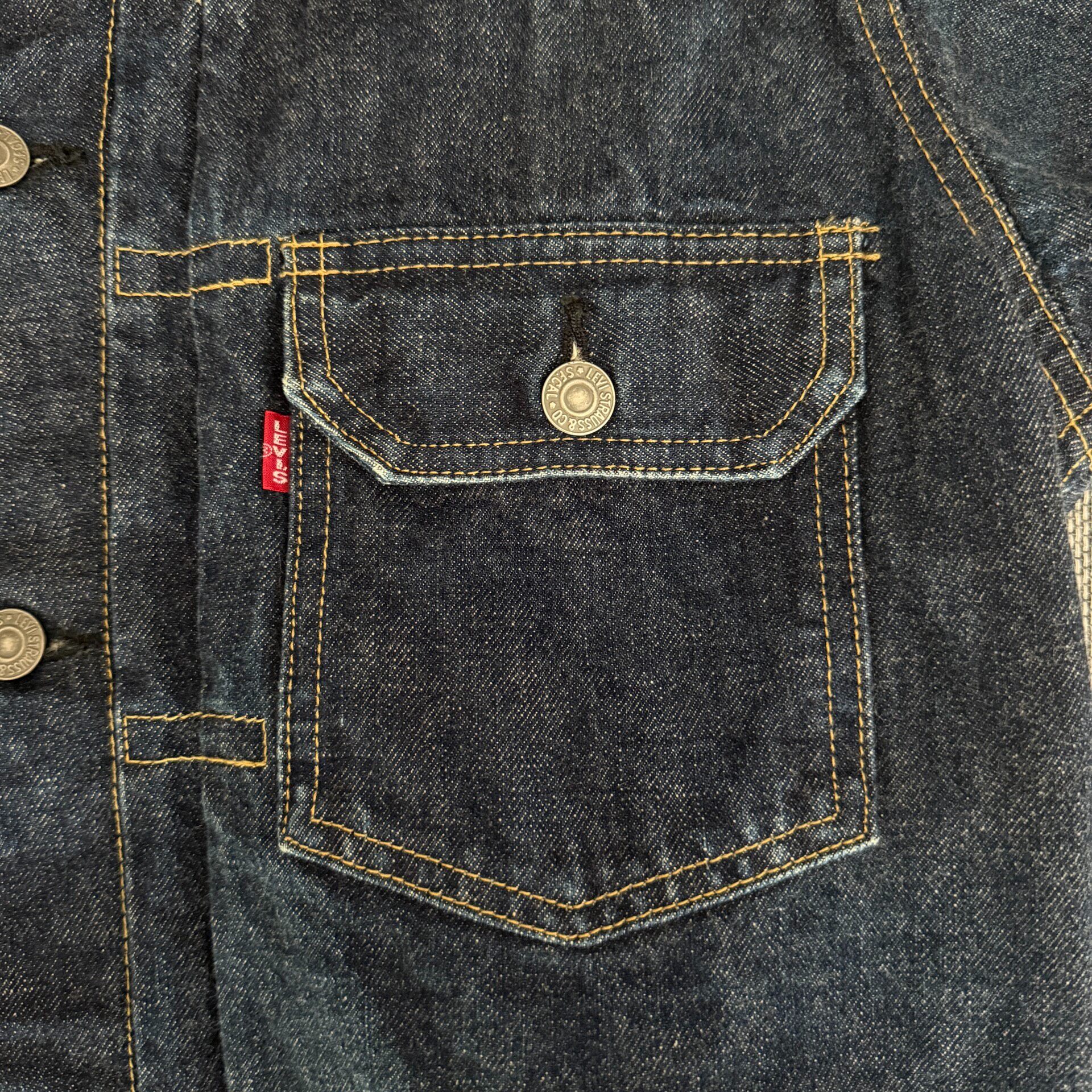 Levi's LVC 507 J02 Denim Jacket — back