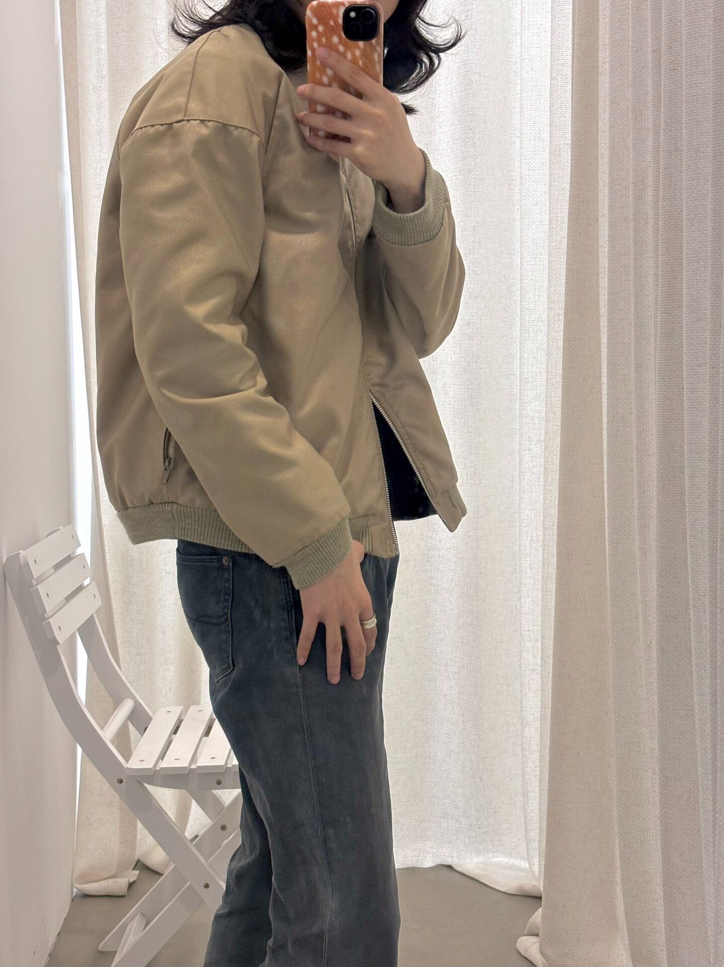 Helmut Lang AW2000 Short Jacket — detail