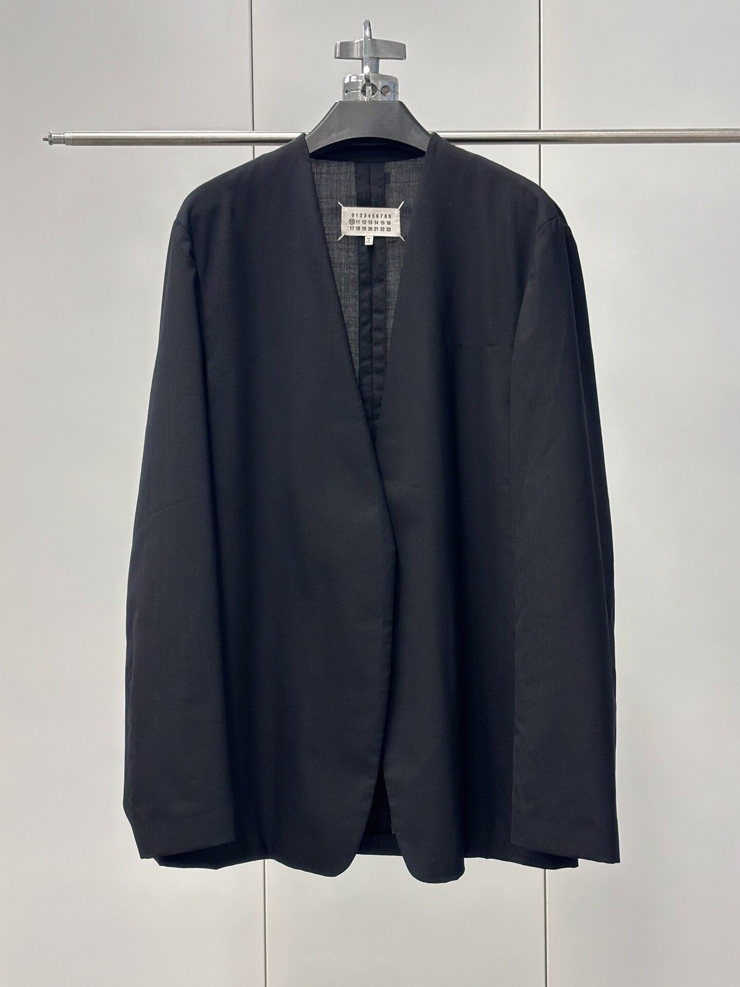 Maison Margiela SS2018 Collarless Blazer
