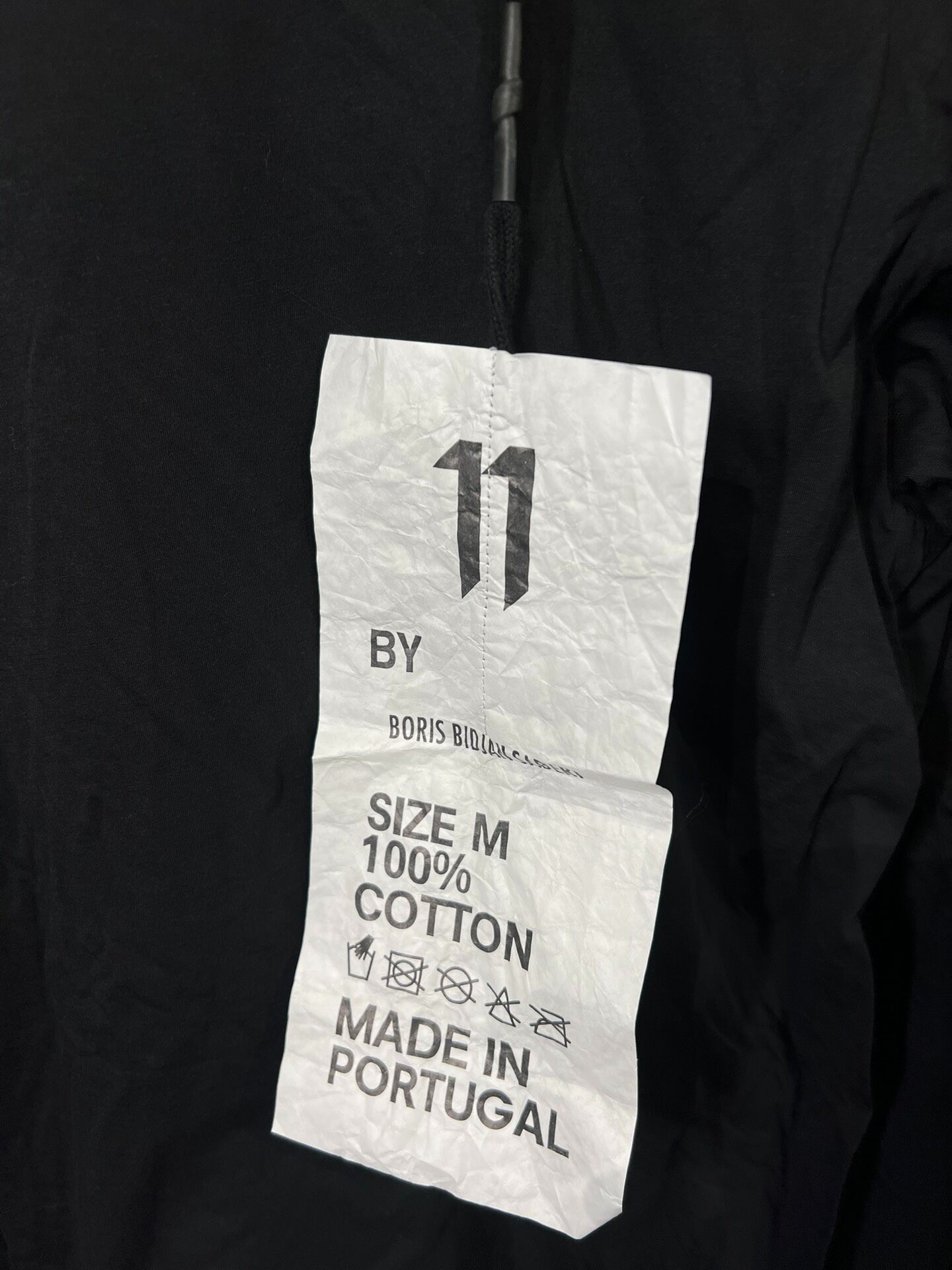Boris Bidjan Saberi LS1F Print Long Sleeve Top — back