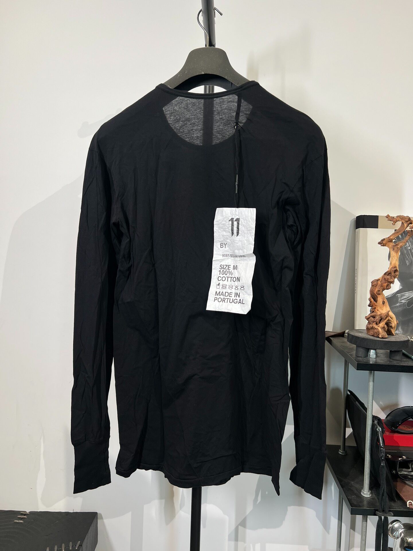 Boris Bidjan Saberi LS1F Print Long Sleeve Top — front