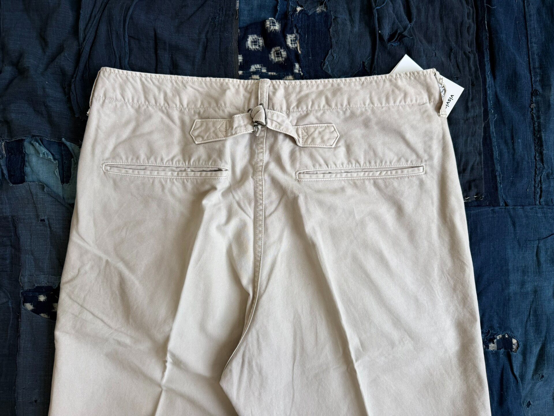 VISVIM 26SS Walker Chino Crash Fil Limited — label