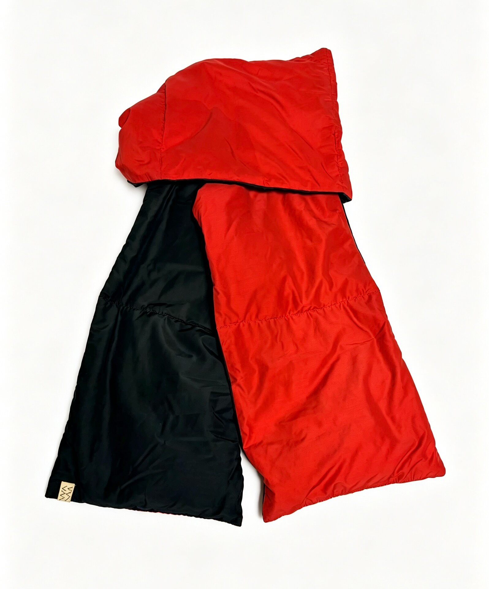 VISVIM 19AW Overdye Down Muffler — back