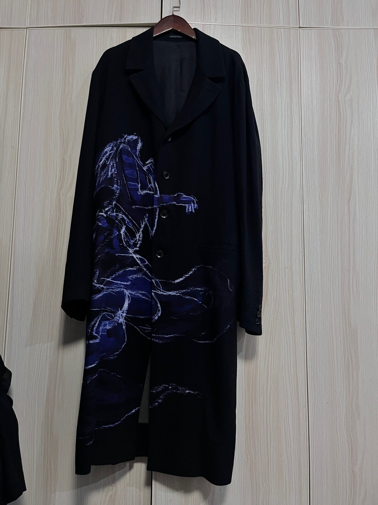 Yohji Yamamoto 19SS Printed Coat