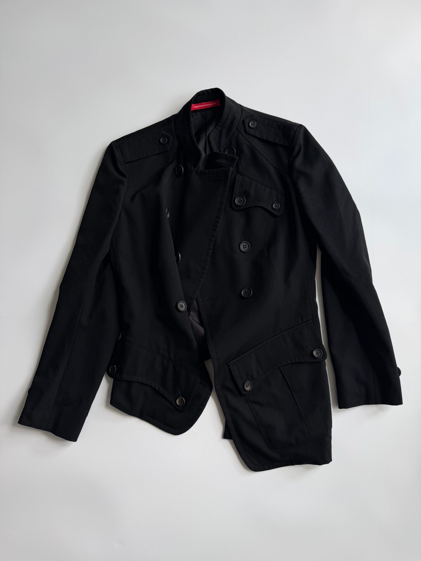 Y's Yohji Yamamoto Napoleon Jacket — front