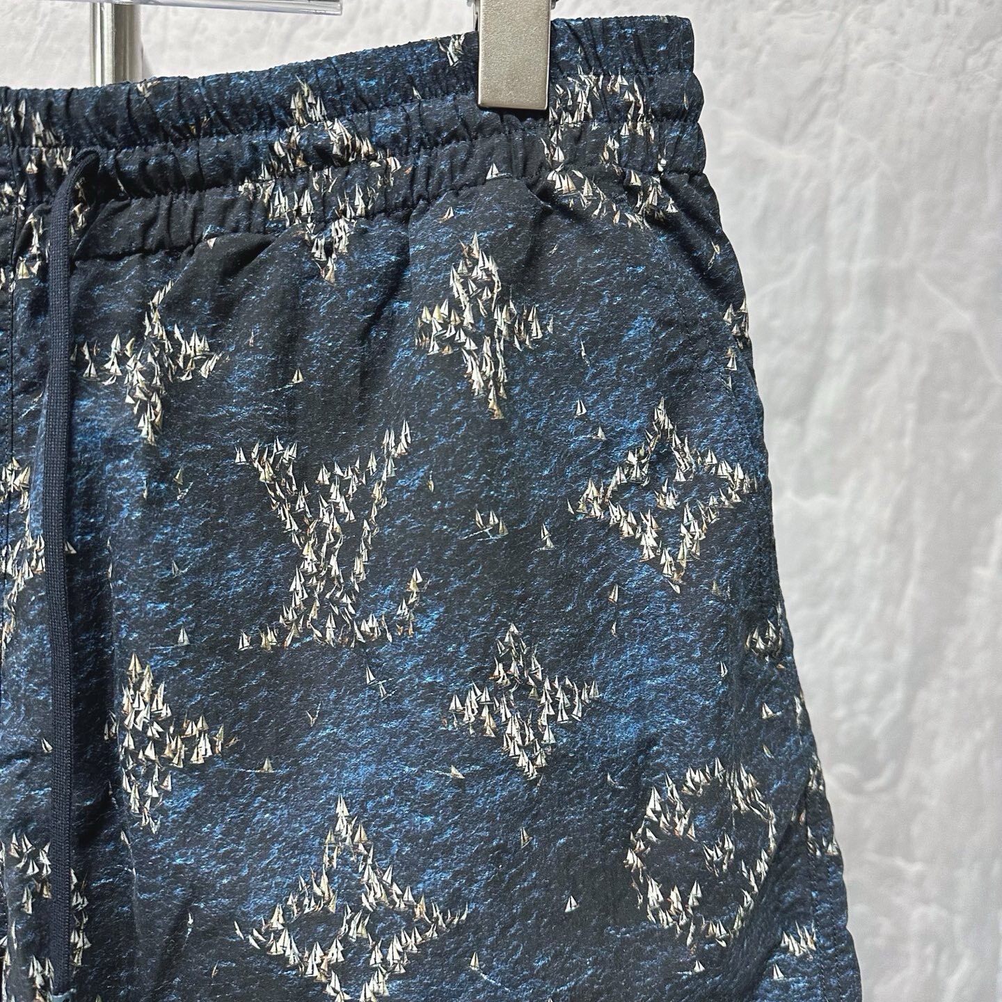 Louis Vuitton FW25 Monogram Shorts — back