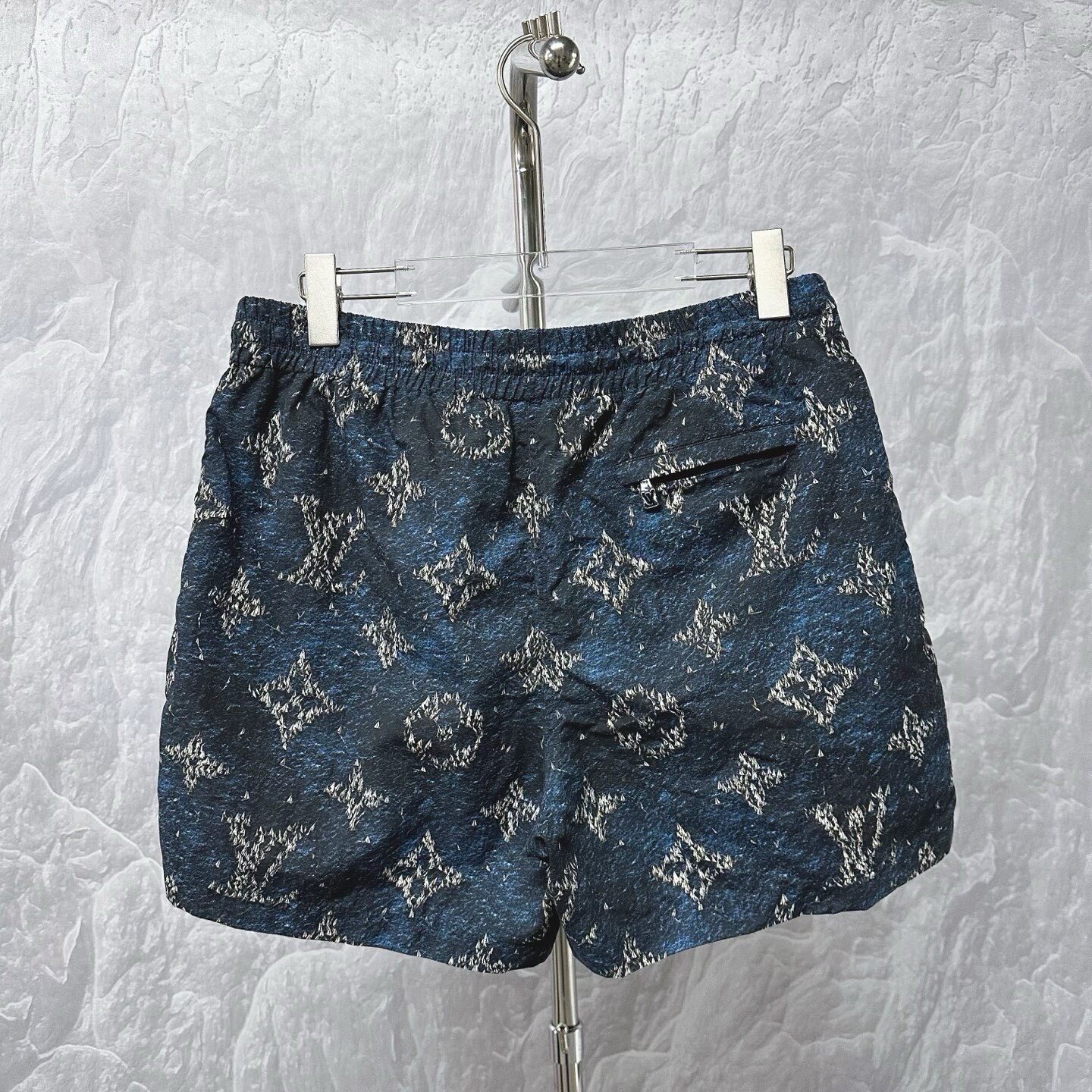 Louis Vuitton FW25 Monogram Shorts — label