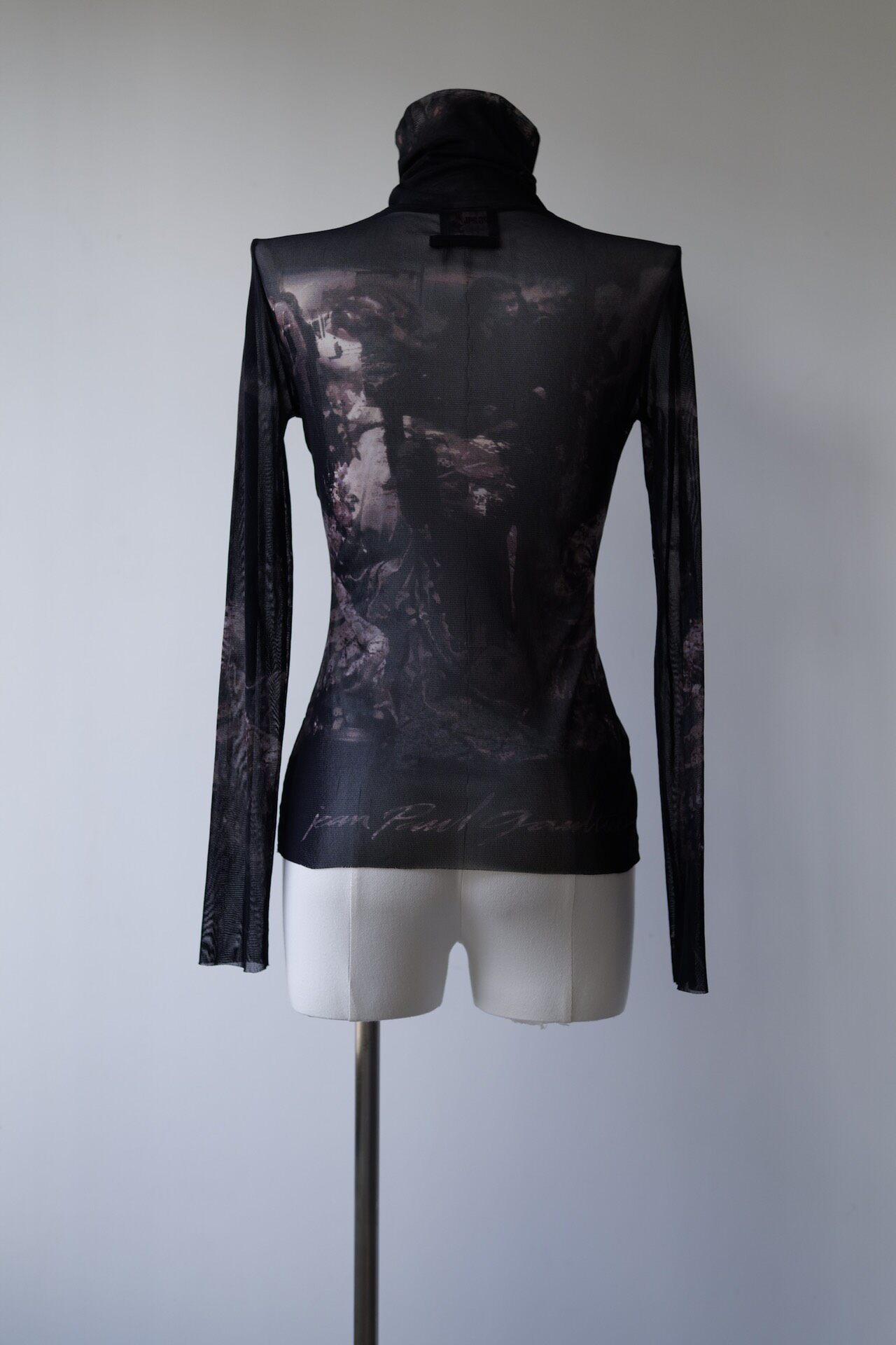 Jean Paul Gaultier Sheer Mesh Top — back