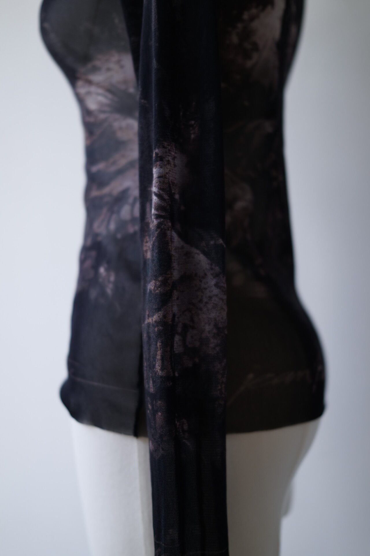 Jean Paul Gaultier Sheer Mesh Top — detail