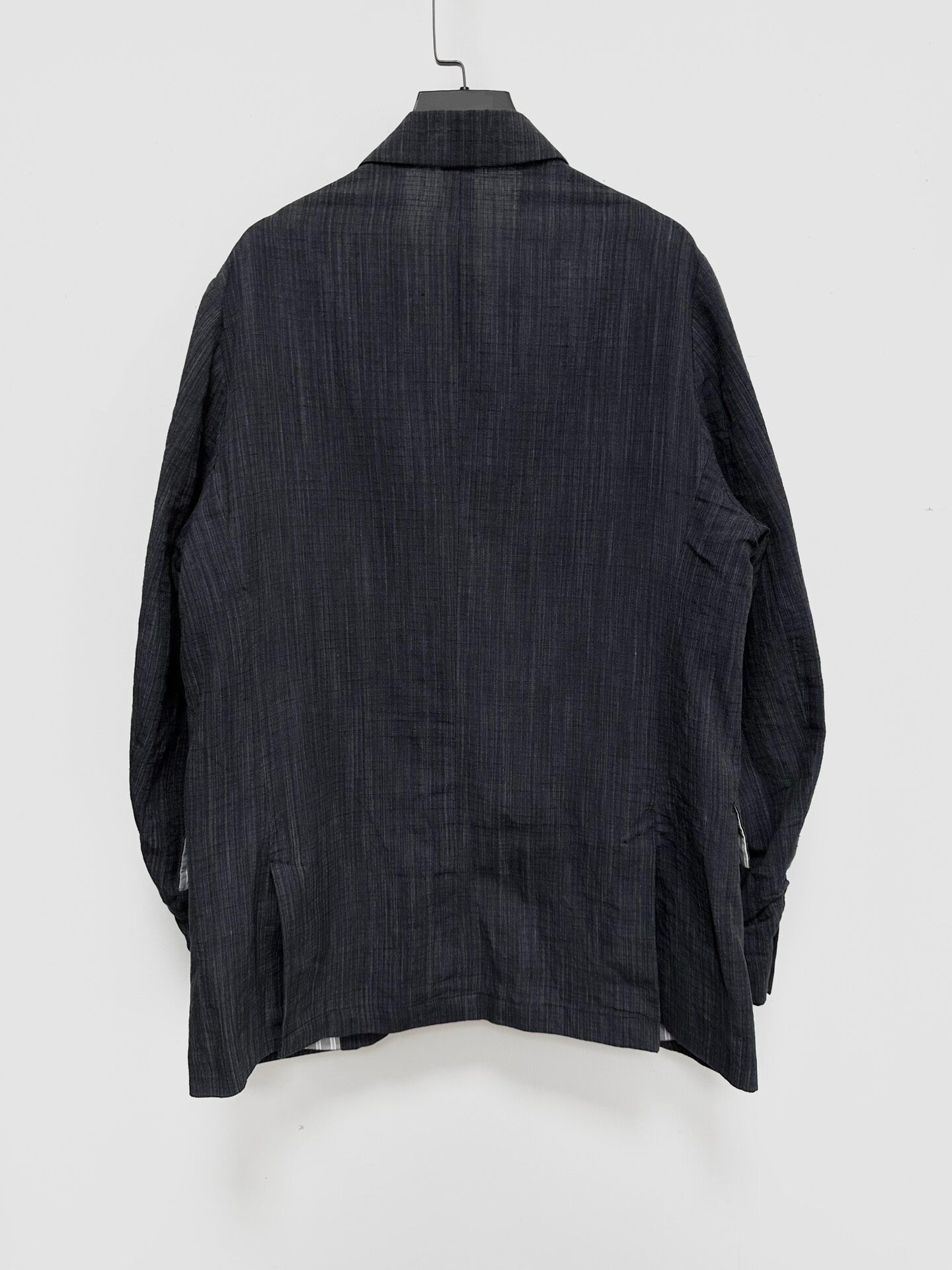 Bergfabel Linen-Cotton Unstructured Blazer — front