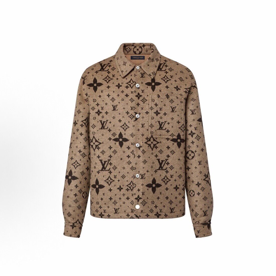 Louis Vuitton SS25 Monogram Wool Jacket