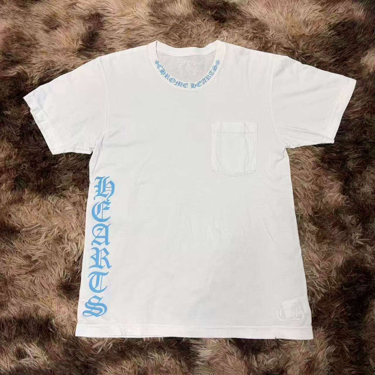 Chrome Hearts White Pocket T-Shirt