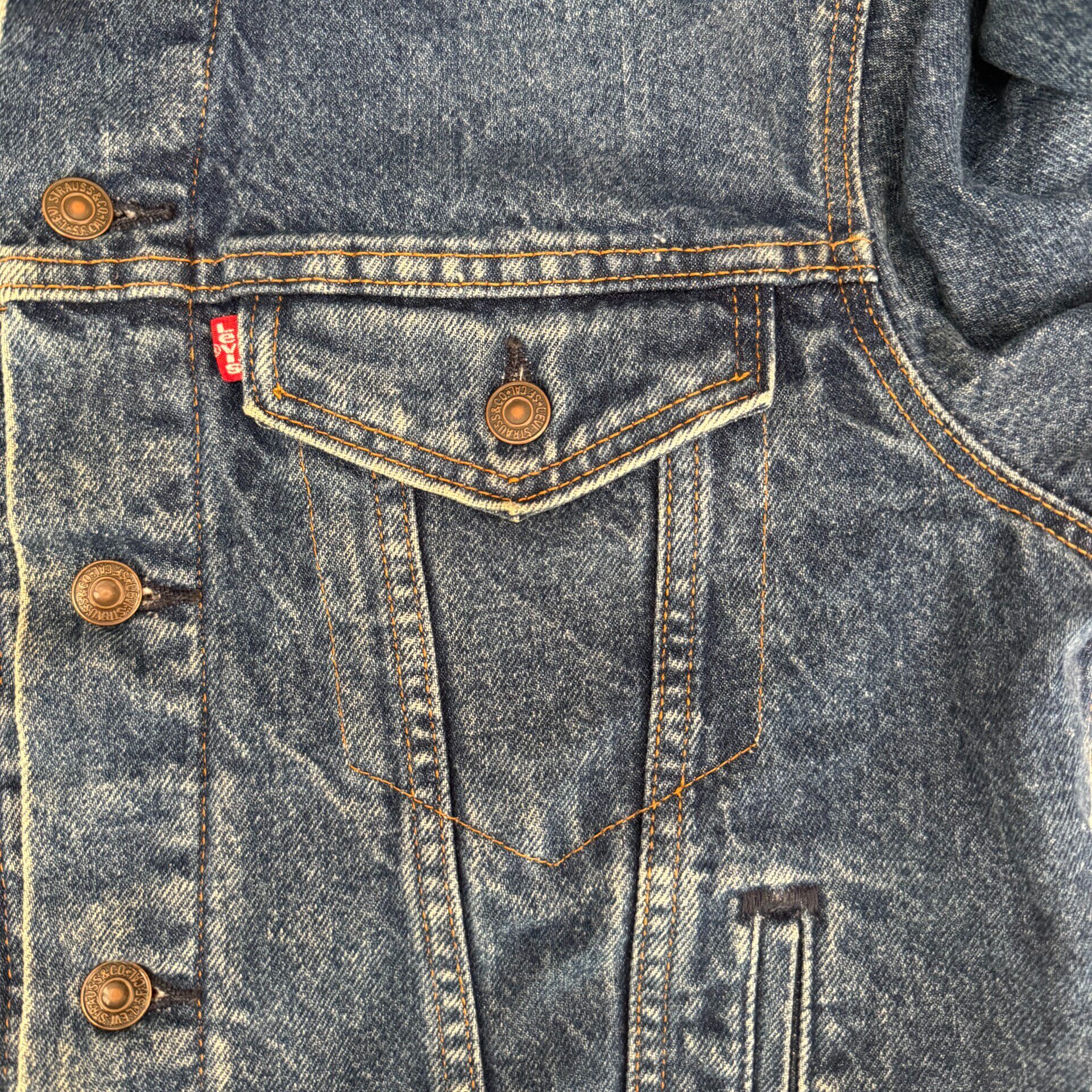 Levi's LVC US Made Denim Jacket — label