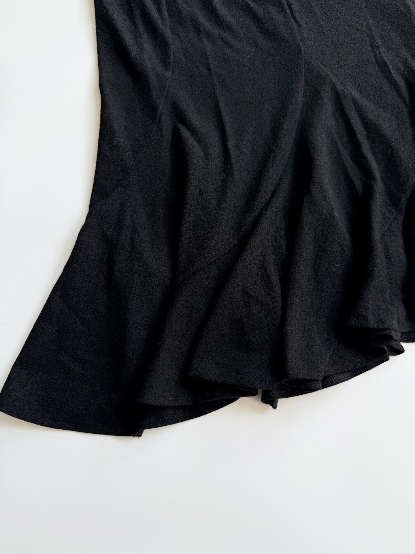 Junya Watanabe Black Mermaid Skirt — label