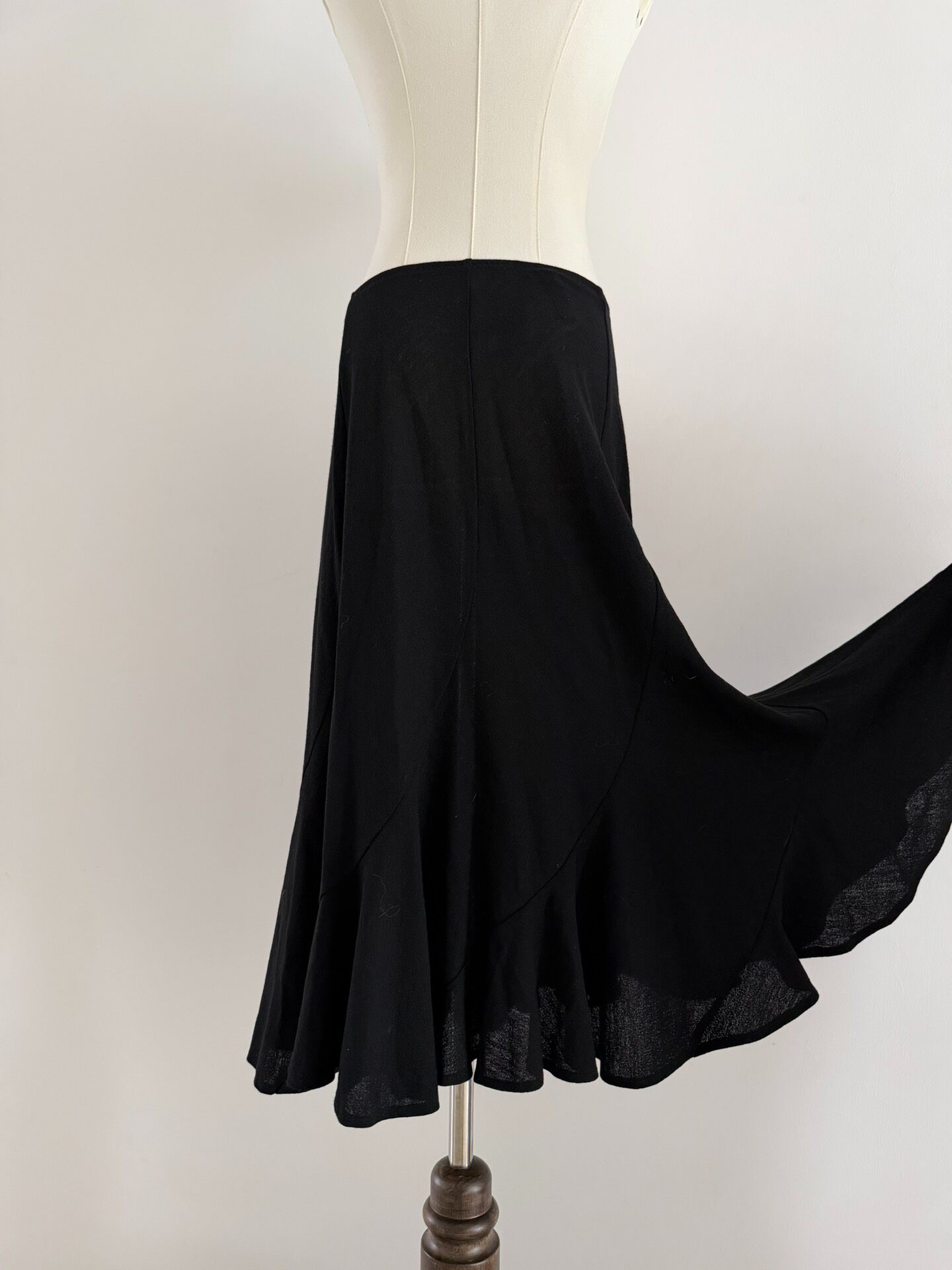 Junya Watanabe Black Mermaid Skirt — back