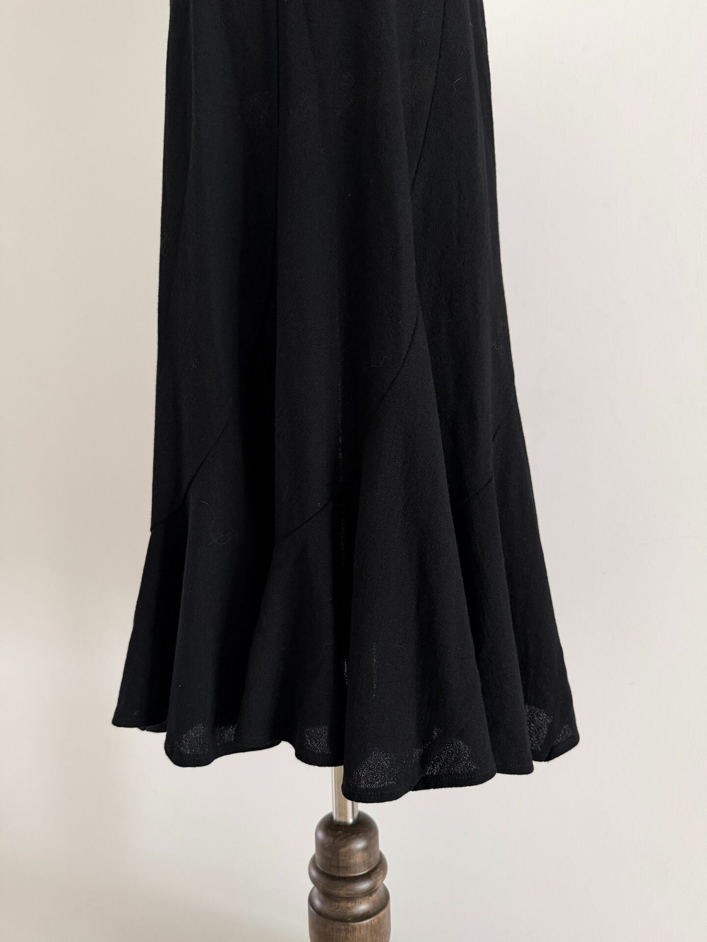 Junya Watanabe Black Mermaid Skirt — detail