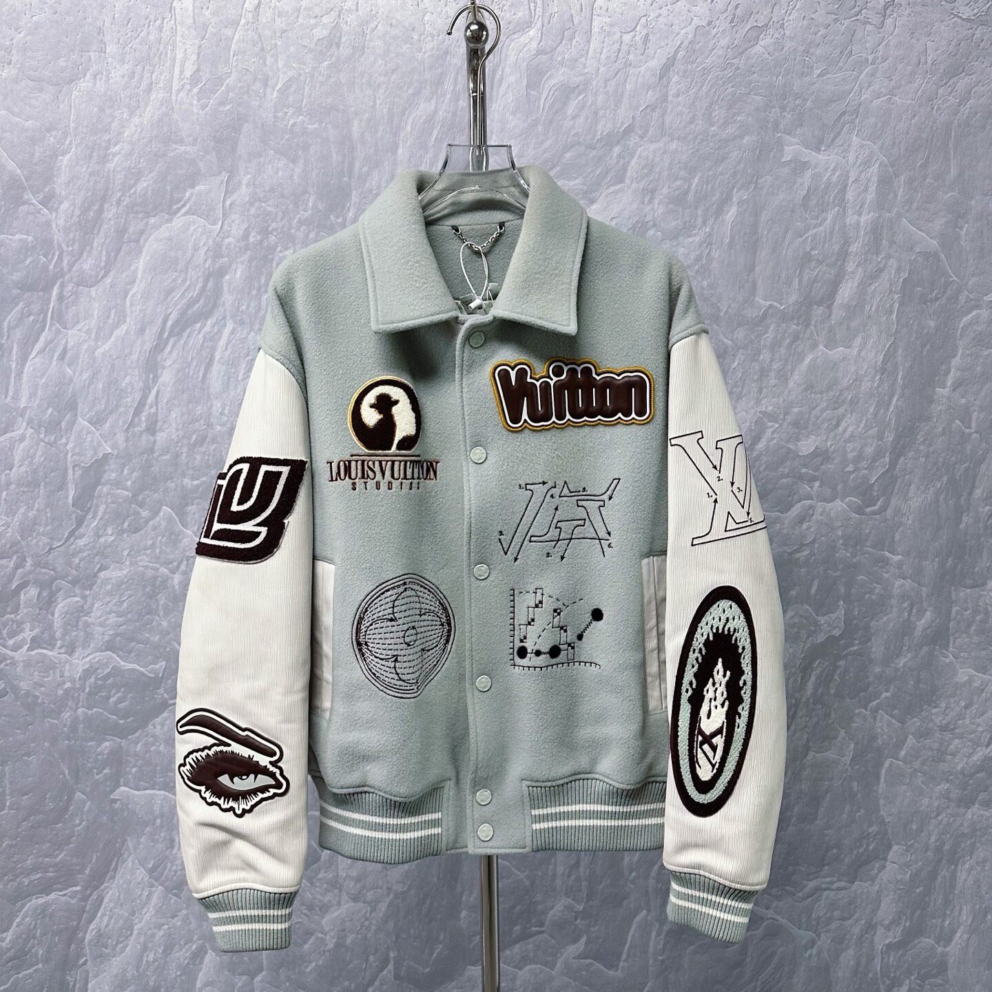 Louis Vuitton Embroidered Varsity Jacket