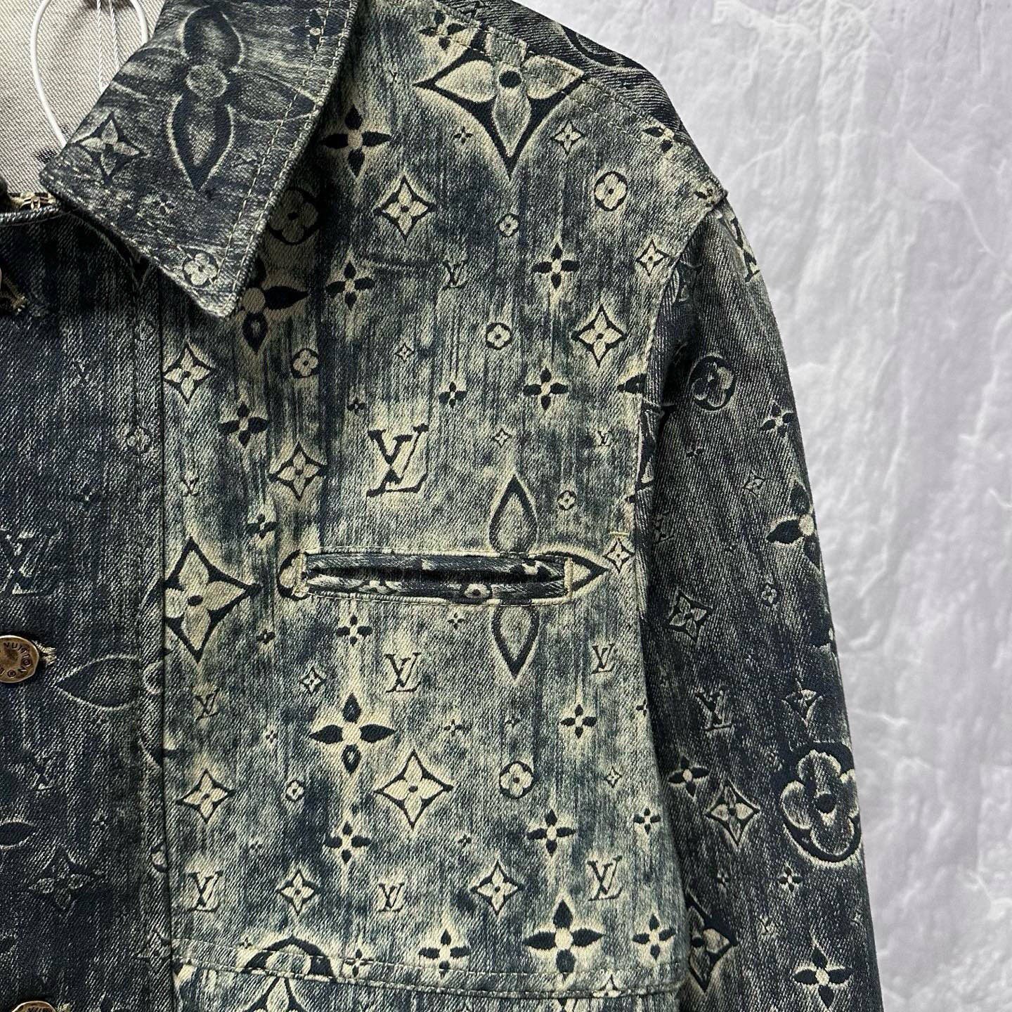 Louis Vuitton Monogram Denim Jacket — detail