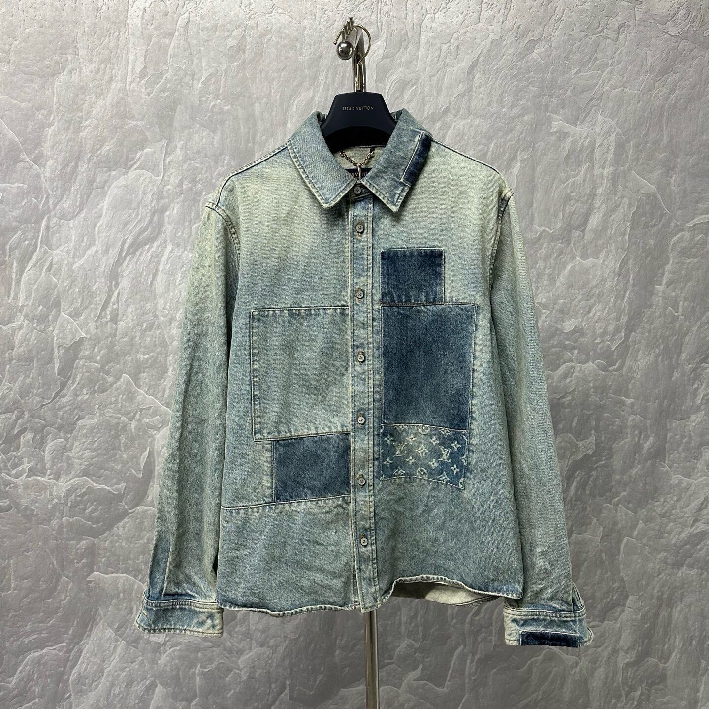 Louis Vuitton LV Nigo FW26 Denim Jacket — front
