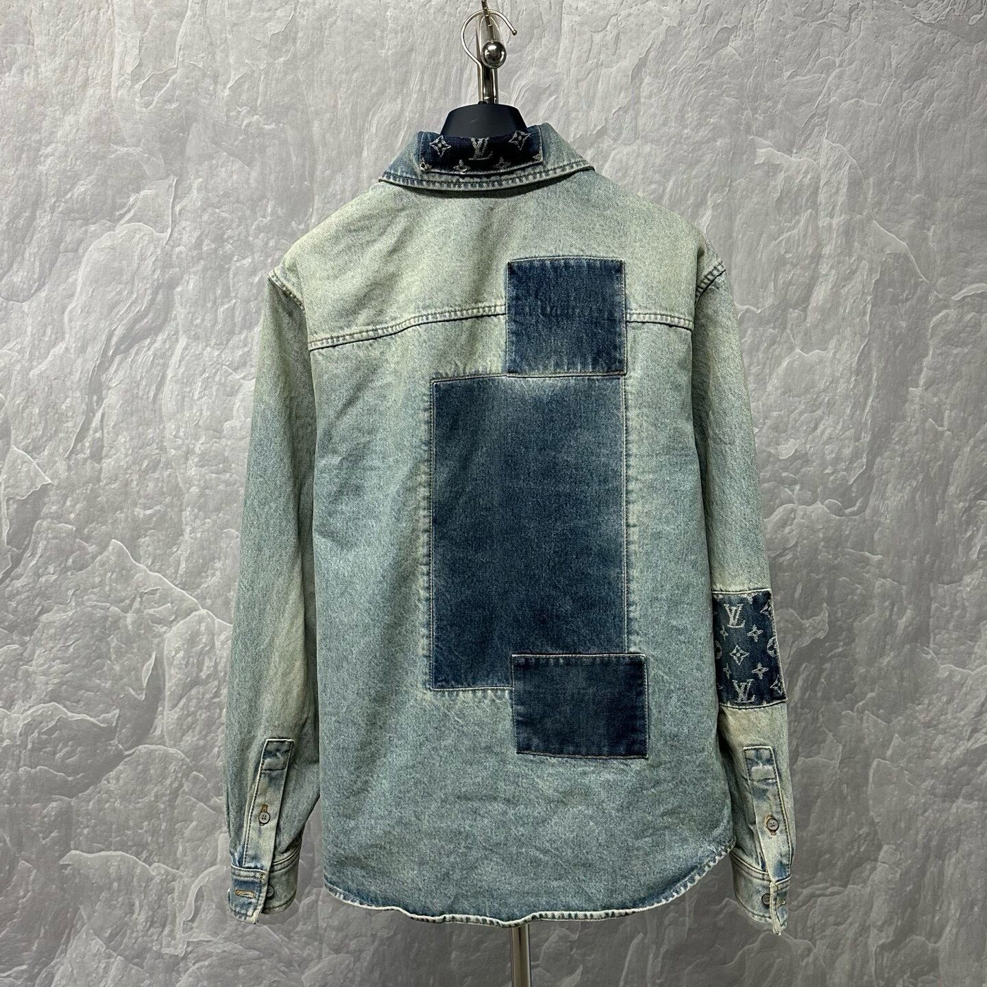 Louis Vuitton LV Nigo FW26 Denim Jacket — back