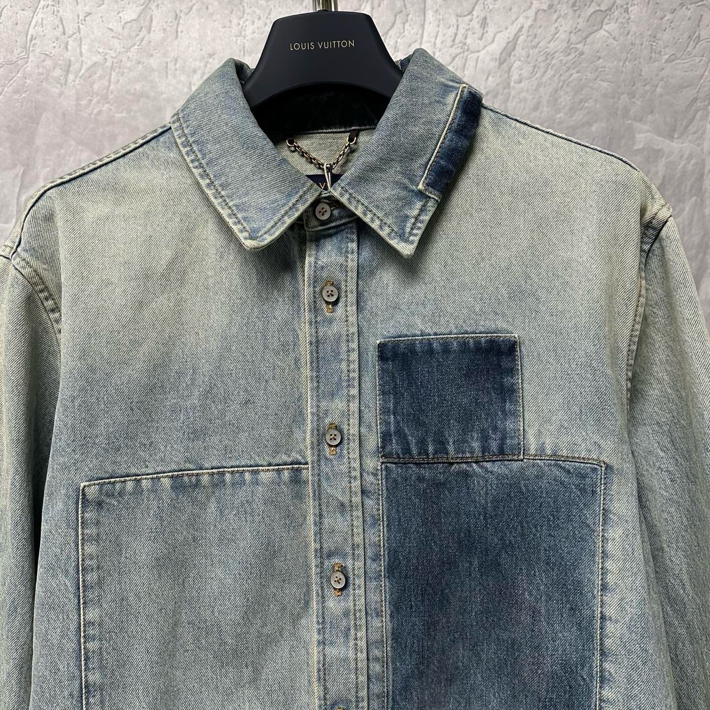 Louis Vuitton LV Nigo FW26 Denim Jacket — detail