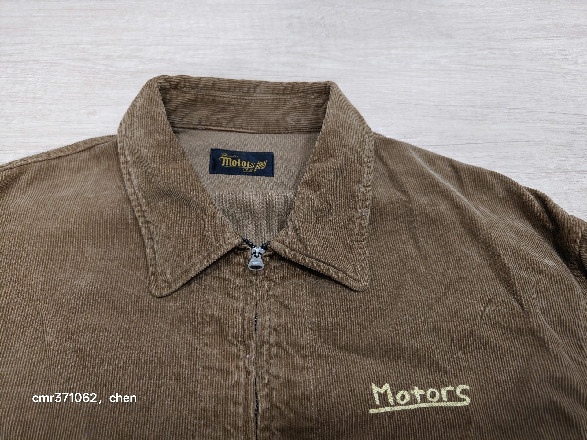 Visvim 26AW Corduroy Zip-Up Jacket — front