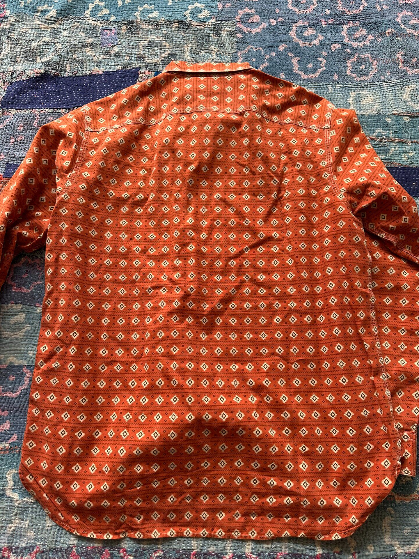 RRL Southwest Print Button-Down Shirt — front