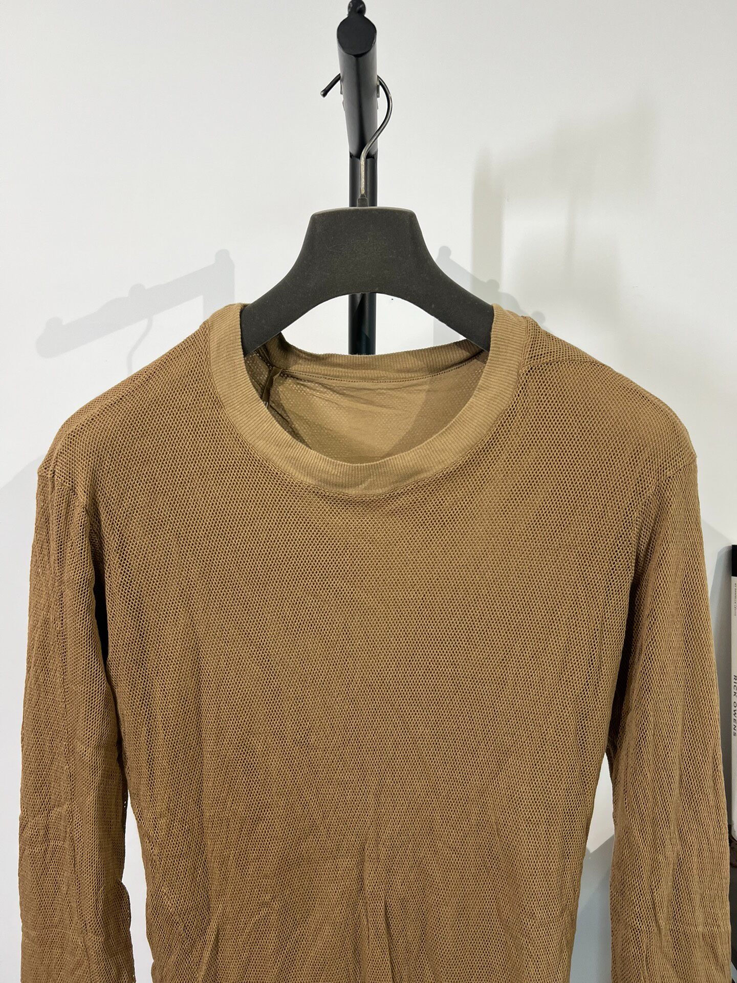 11 by Boris Bidjan Saberi Mesh Sweatshirt — back