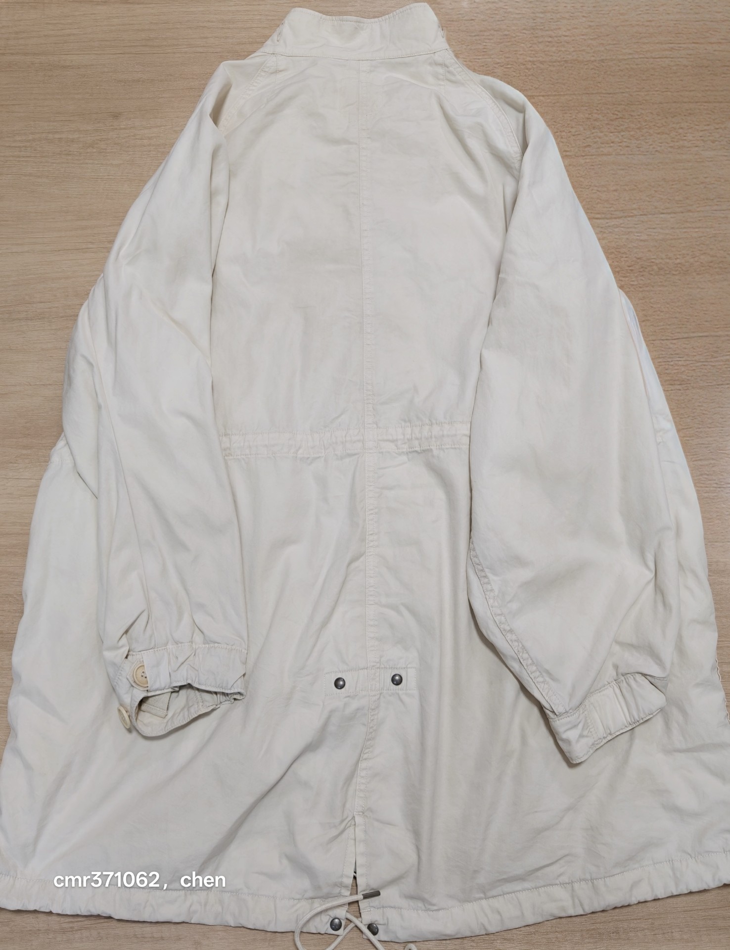 Visvim 22AW Six-Five Fishtail Parka — label
