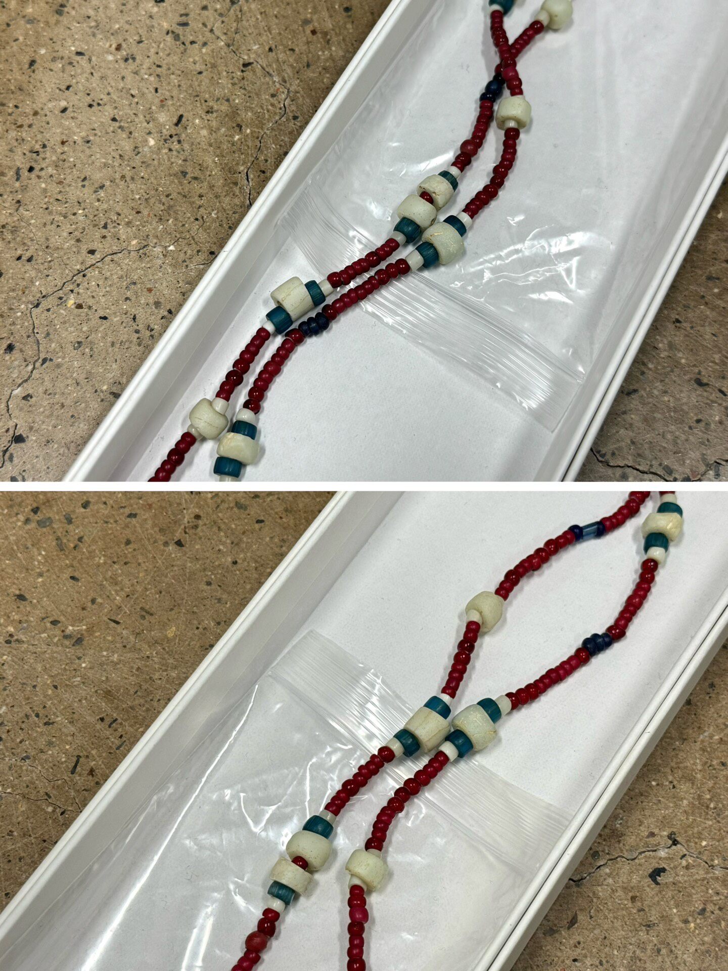 Visvim Trade Beads Necklace — back