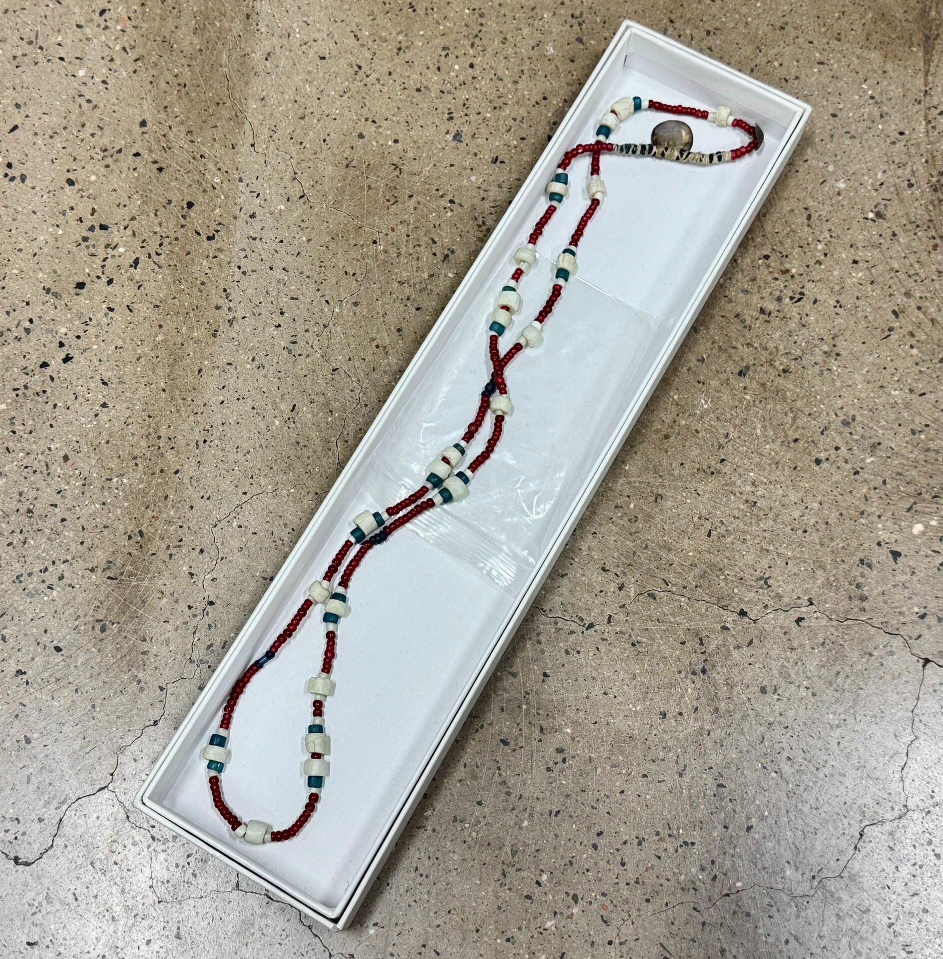 Visvim Trade Beads Necklace — detail