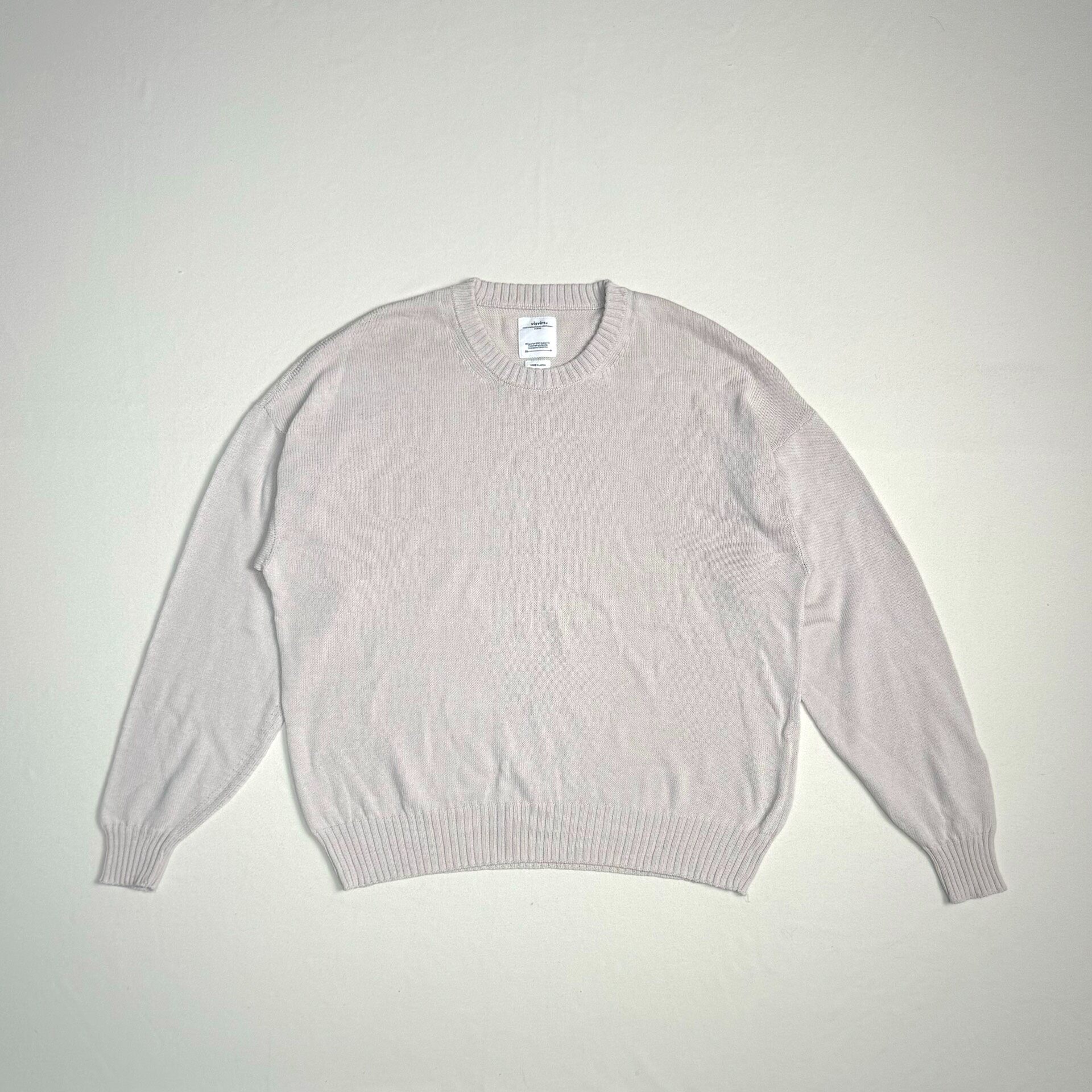 Visvim 24ss Jumbo SB Crew Knit