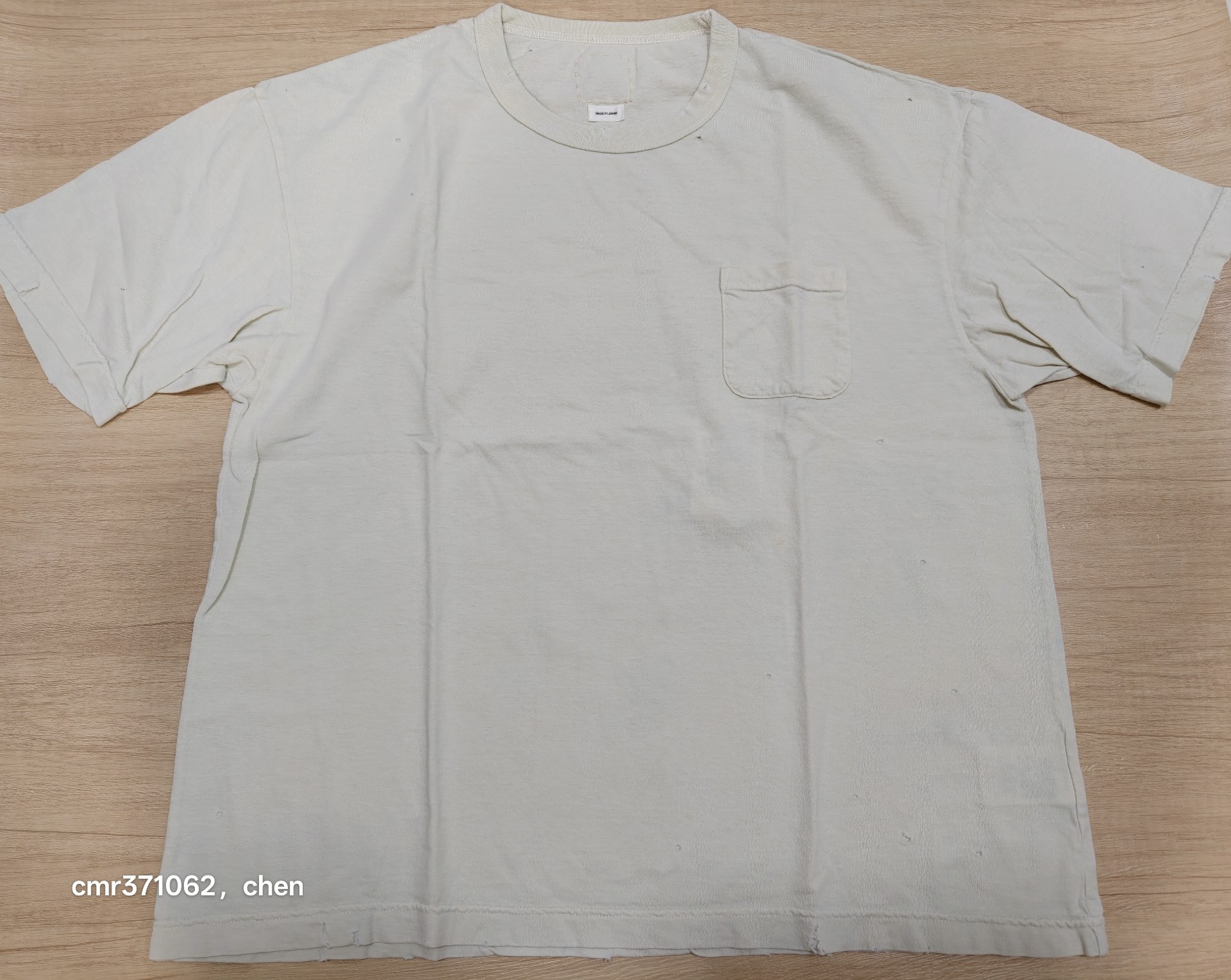 Visvim 20ss Amplus Crash Short Sleeve Tee