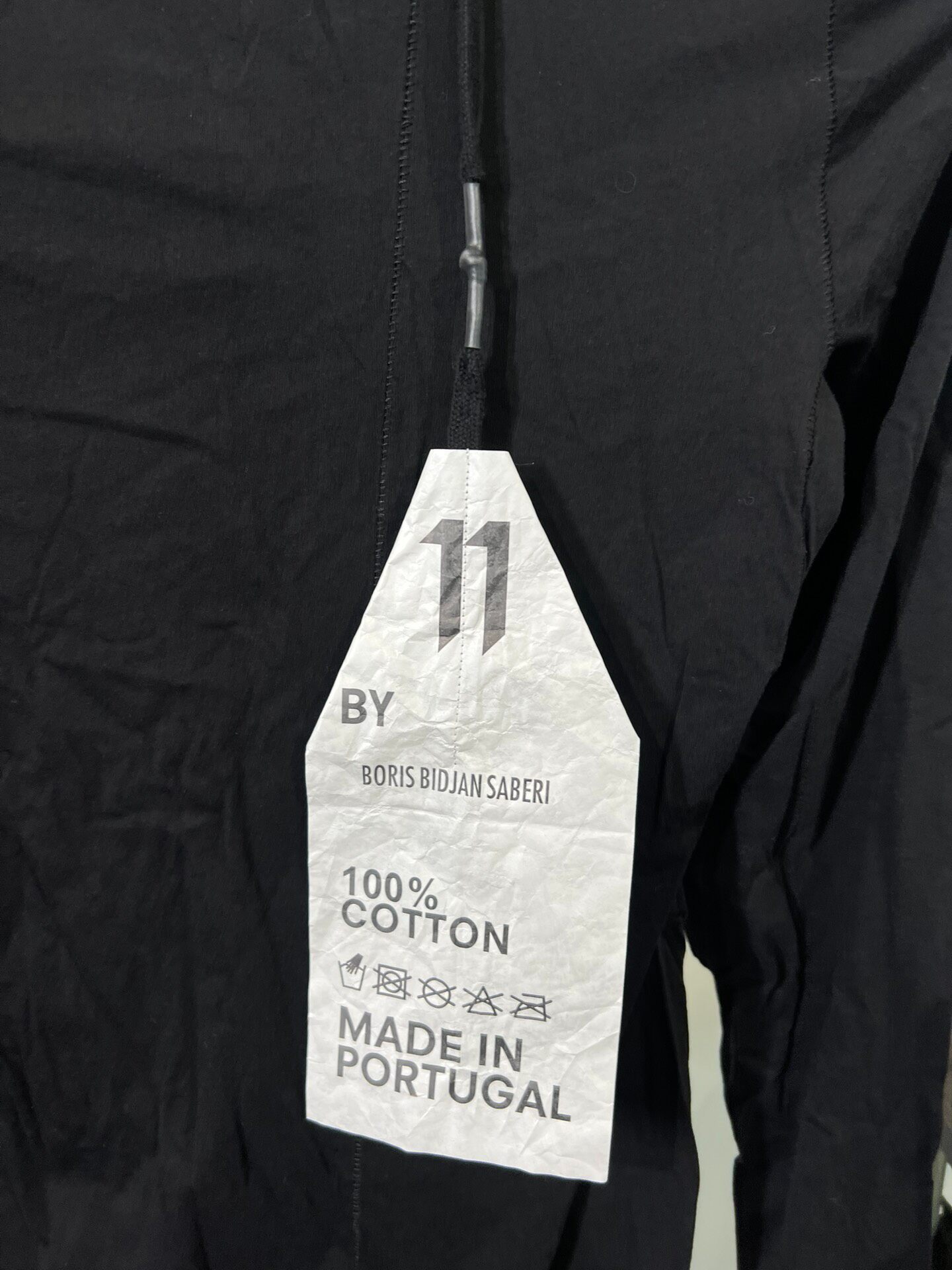 Boris Bidjan Saberi Extra Long Top — back