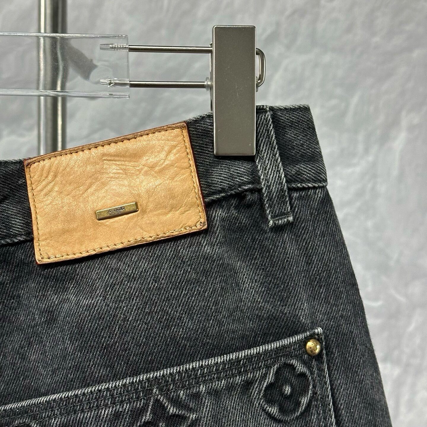 Louis Vuitton FW23 Monogram Denim Jeans — back