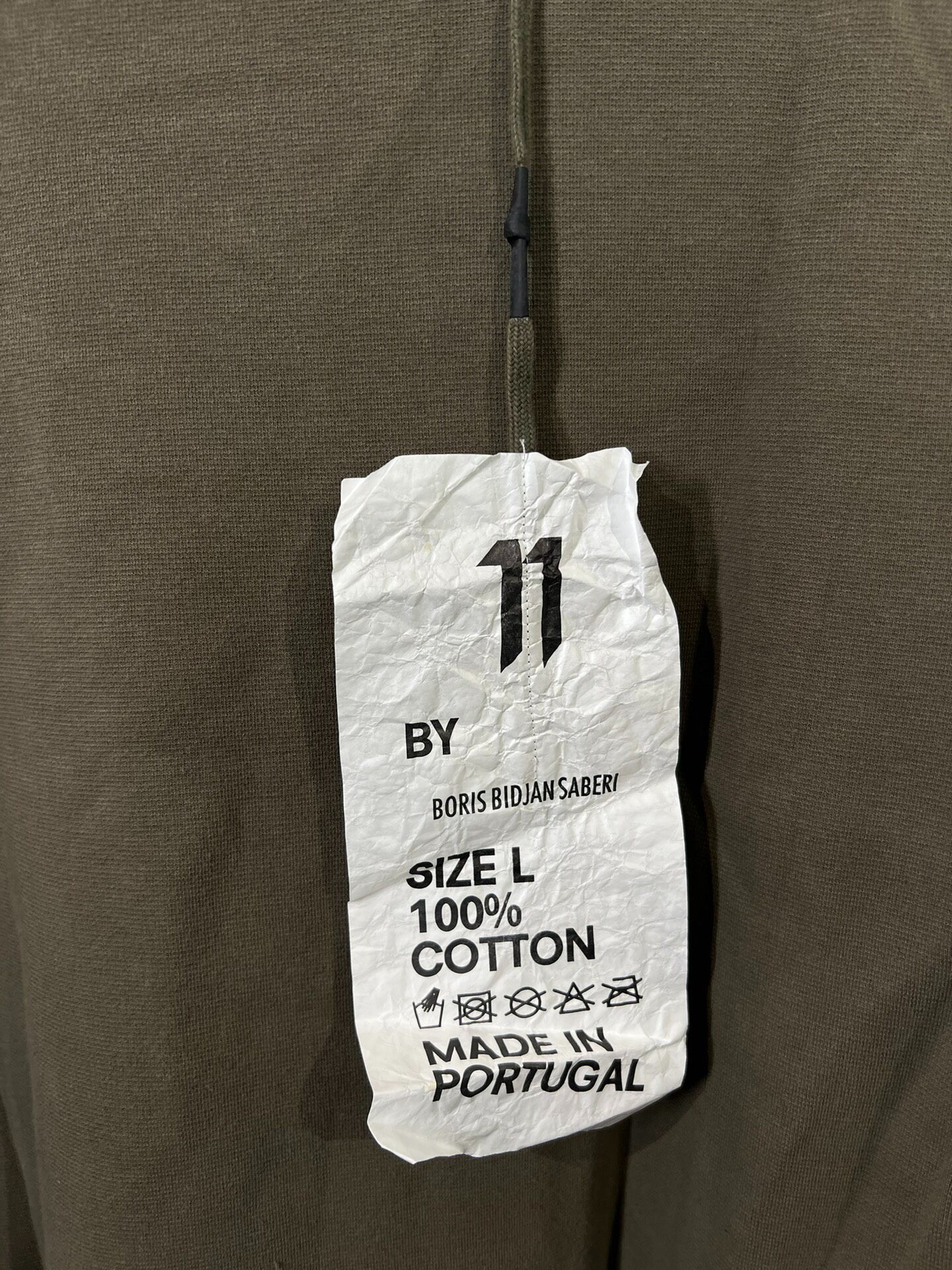 Boris Bidjan Saberi 11 C2 Sweatshirt — label
