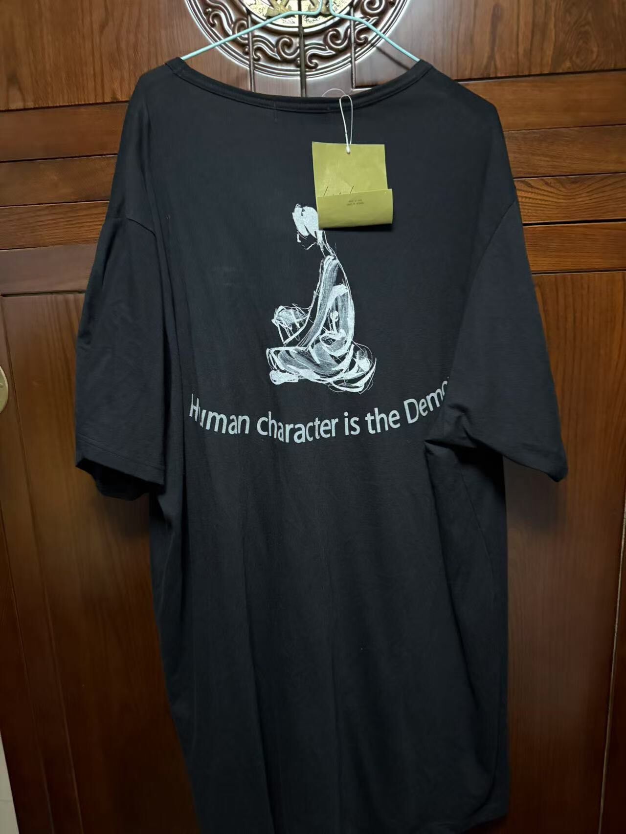 Yohji Yamamoto 25ss Back Print T-Shirt