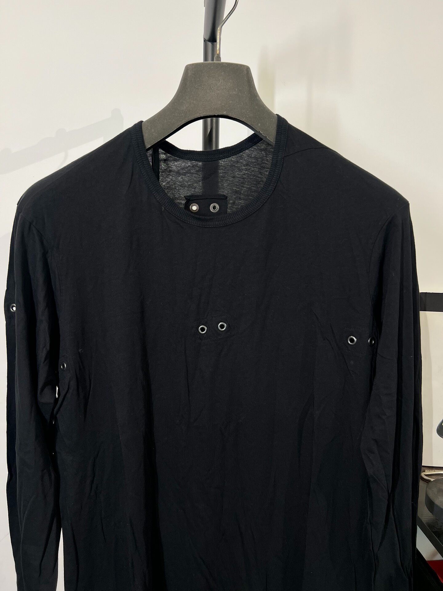 11 by BBS LS1 Eyelet Long-Sleeve Top — detail
