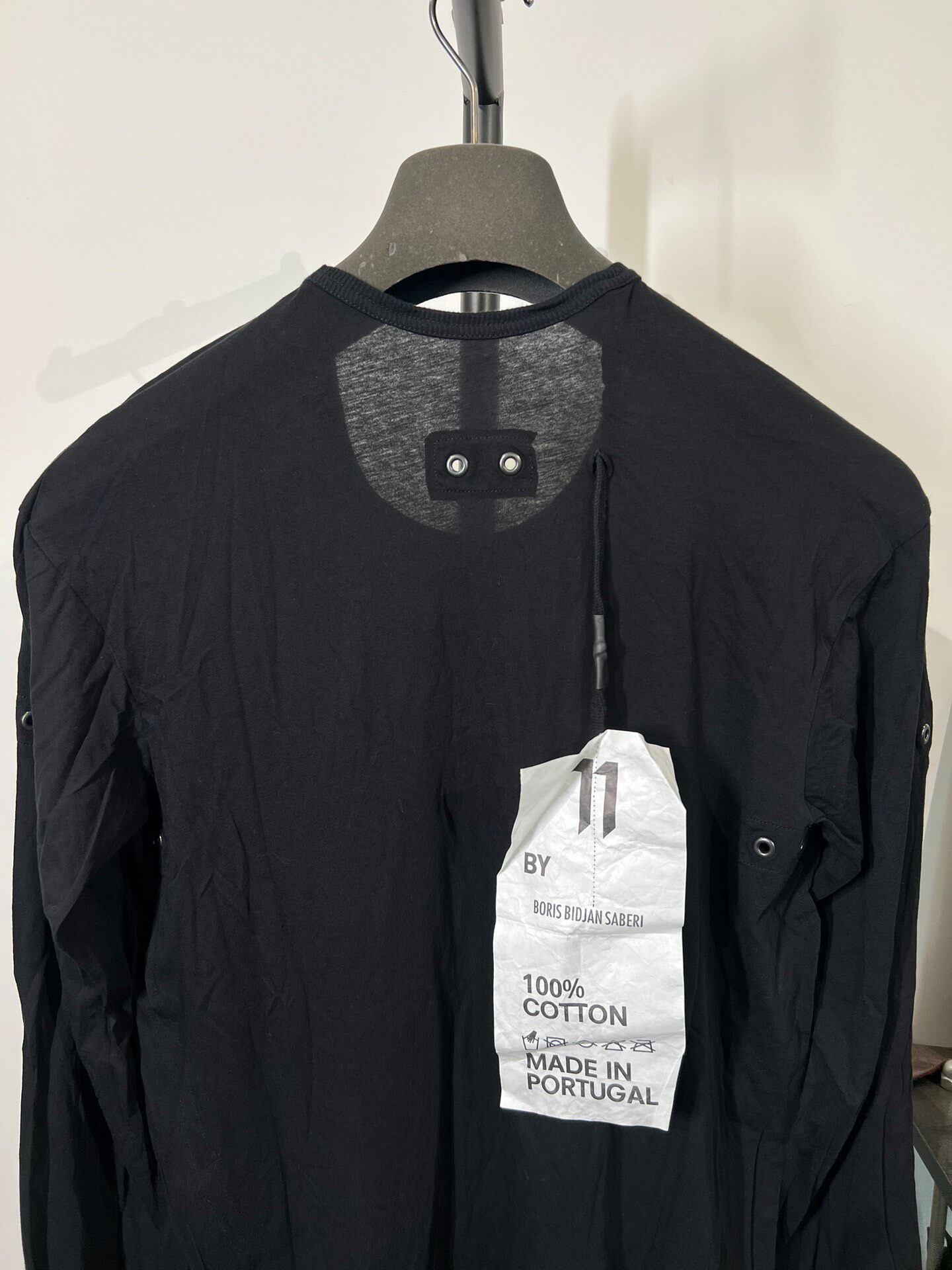 11 by BBS LS1 Eyelet Long-Sleeve Top — back