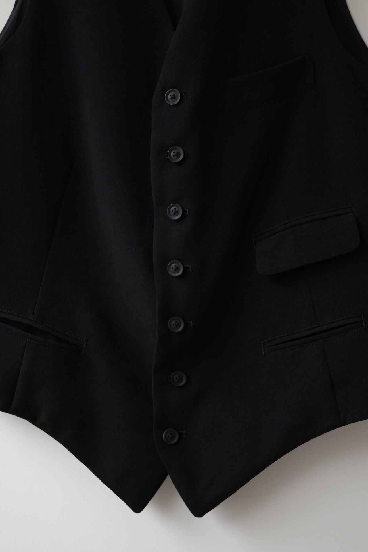 Yohji Yamamoto Pour Homme 24SS Vest — detail