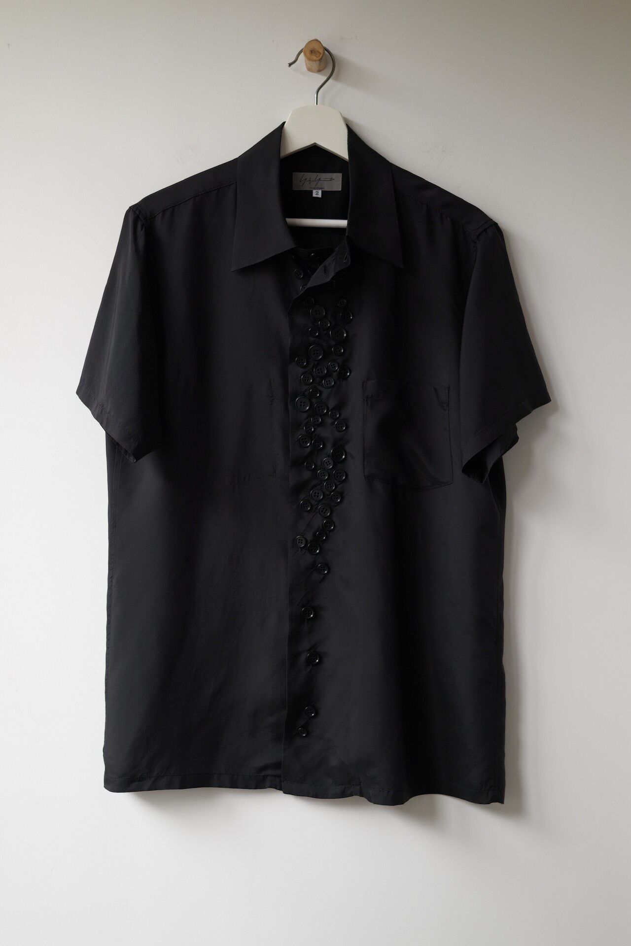 Yohji Yamamoto Pour Homme 10SS Black Shirt